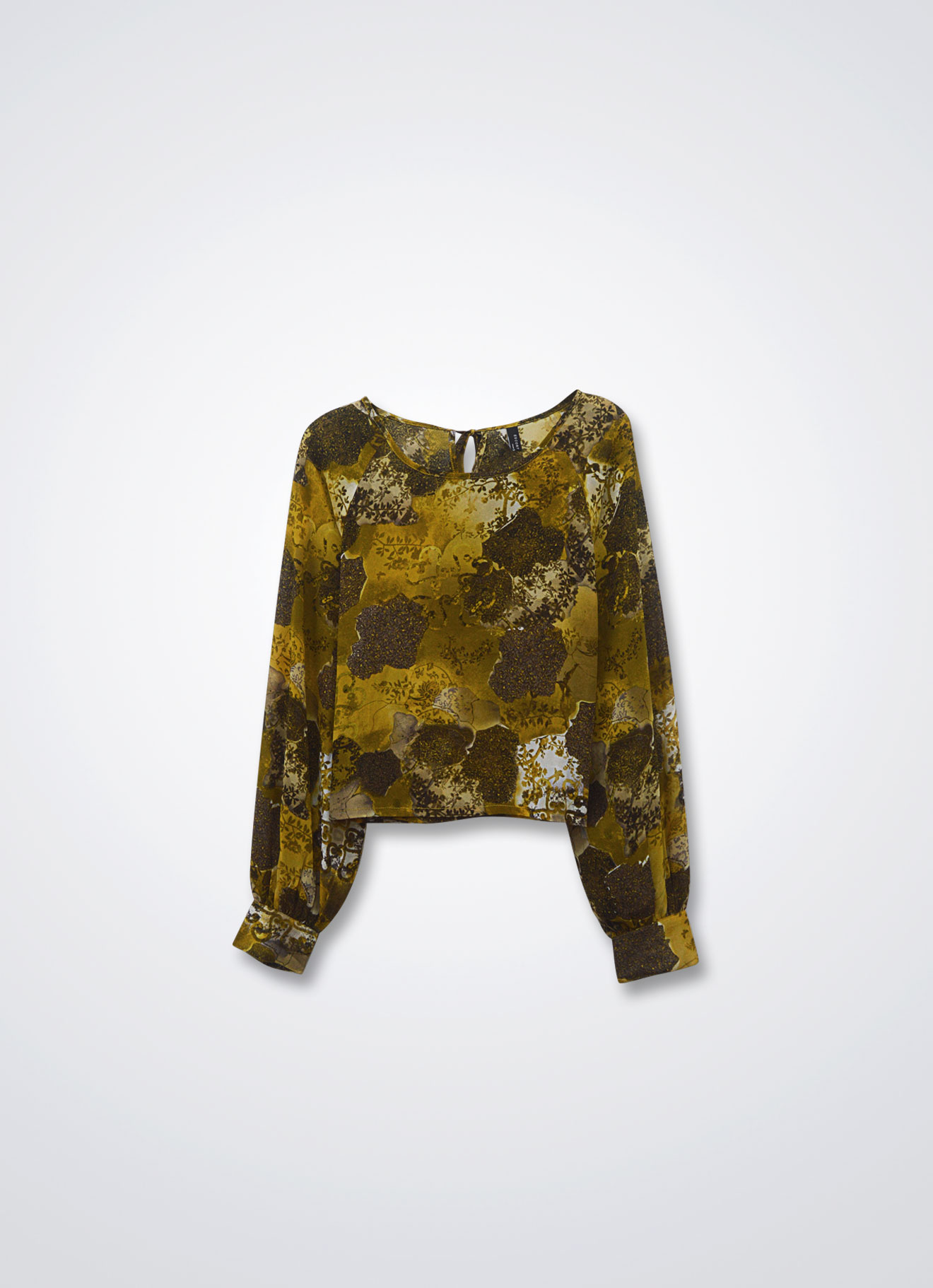 Artisan's-Gold by Printed Blouse