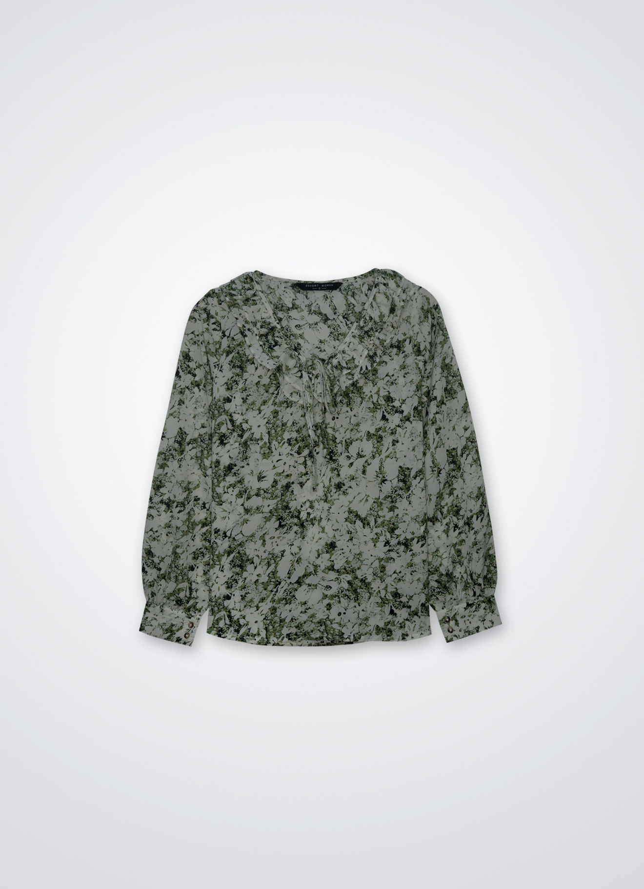 Aspen-Green by Pleated Blouse