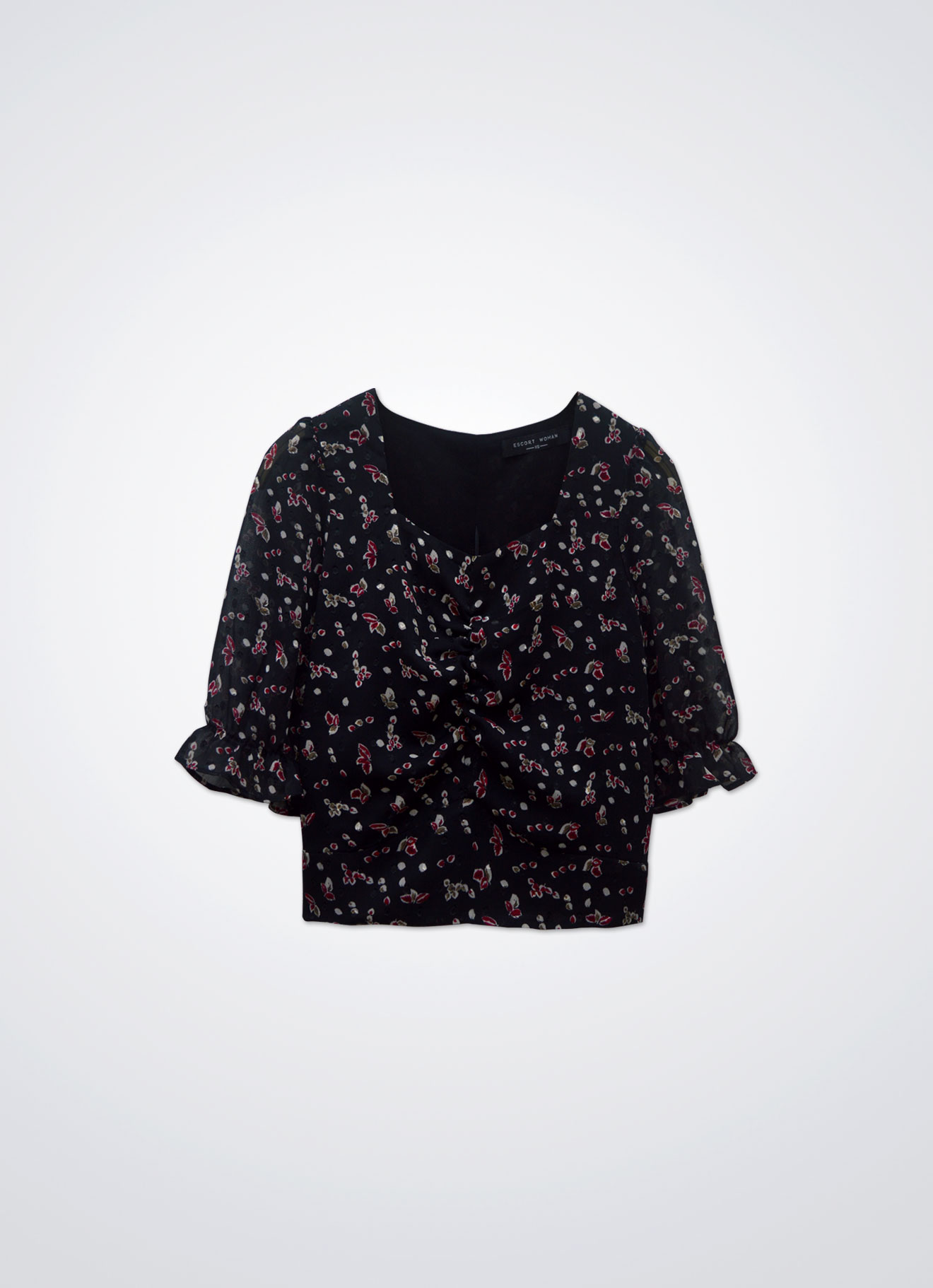Baked-Apple by Floral Printed Blouse