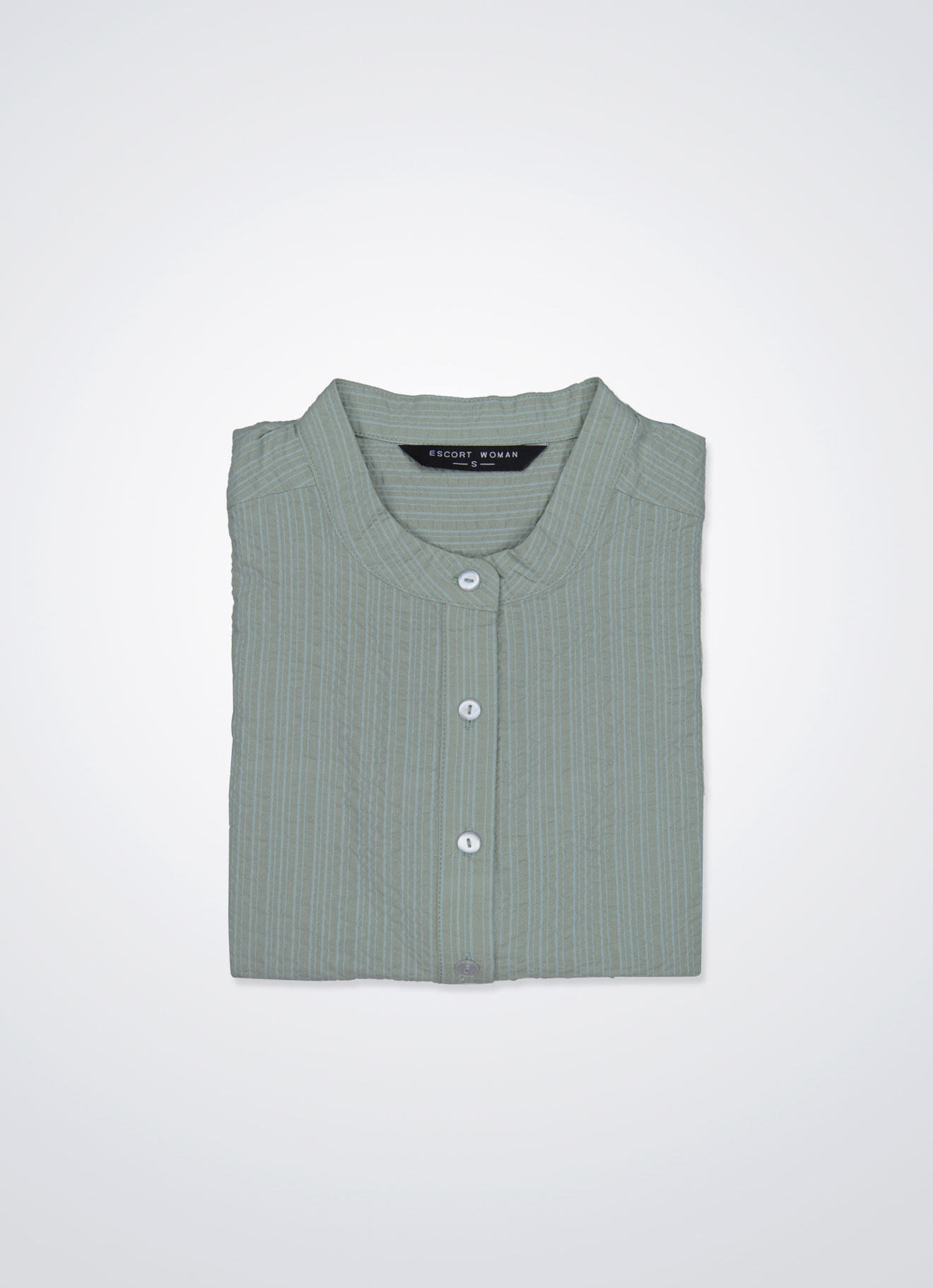 Blue-Surf by Sleeve Blouse