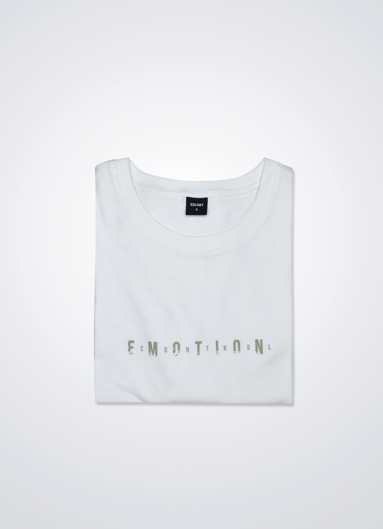 Bright-White by Printed T-Shirt
