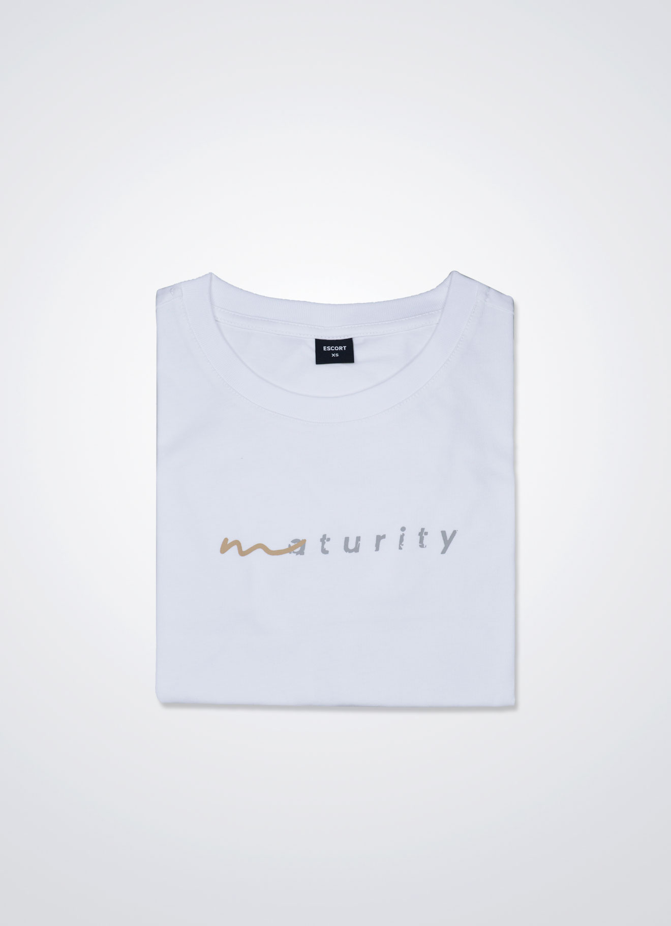 Bright-White by Printed T-Shirt