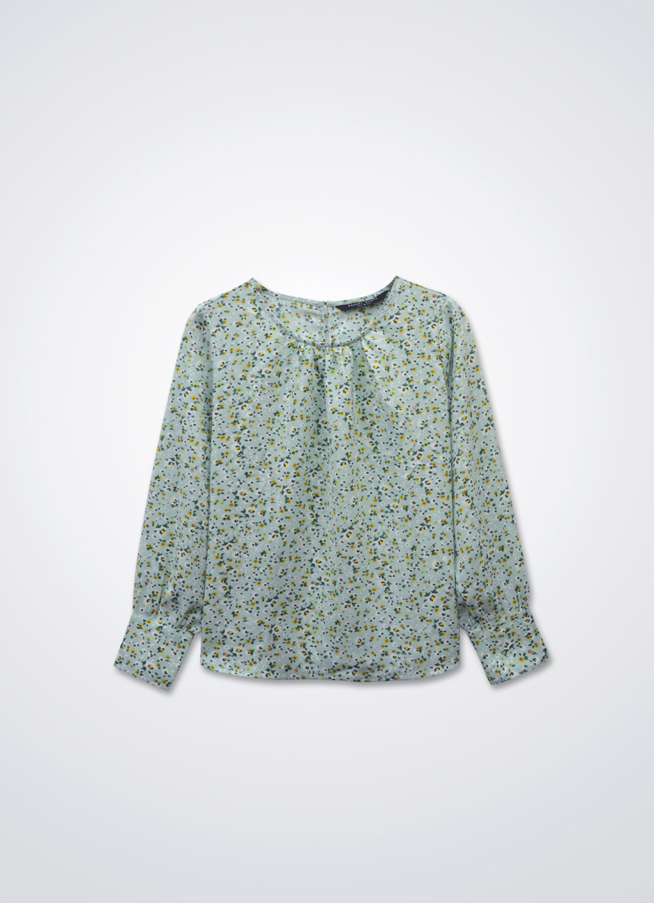 Brook-Green by Printed Blouse