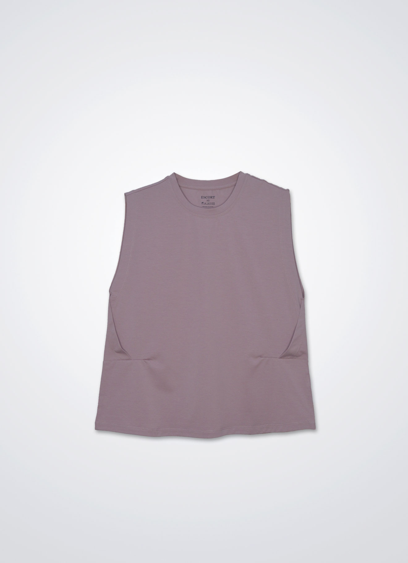 Burnished-Lilac by Sleeveless Top