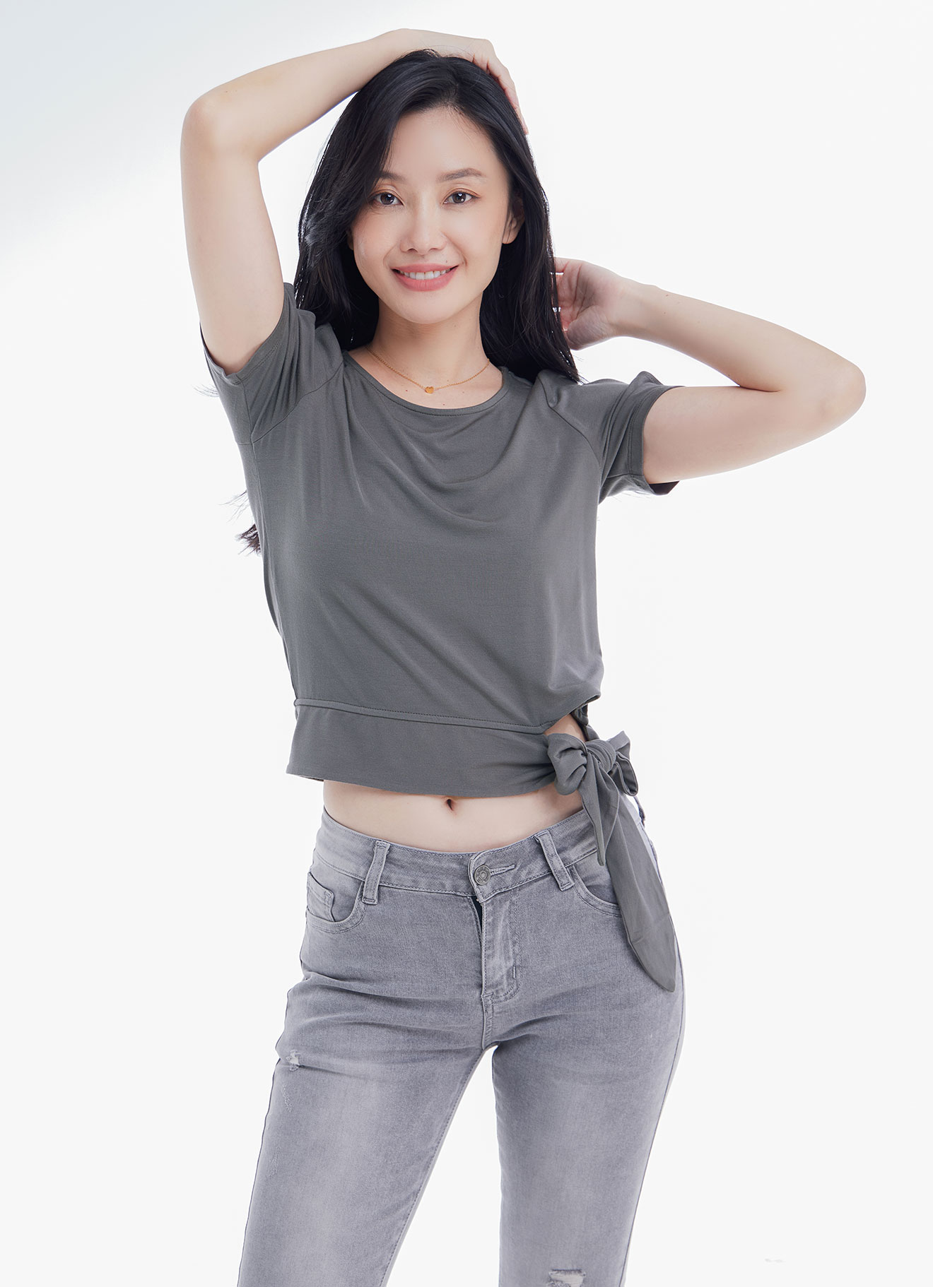 Castor-Gray by Sleeve Top