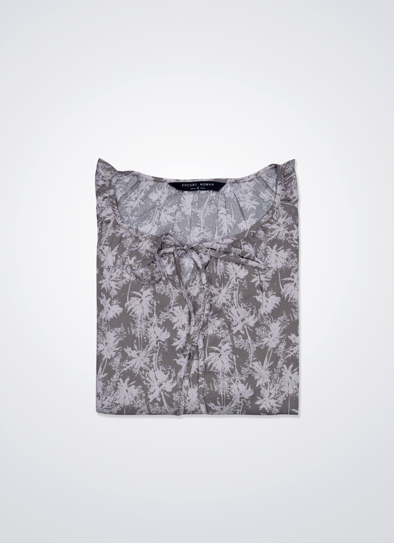 Covert-Green by Sleeve Blouse