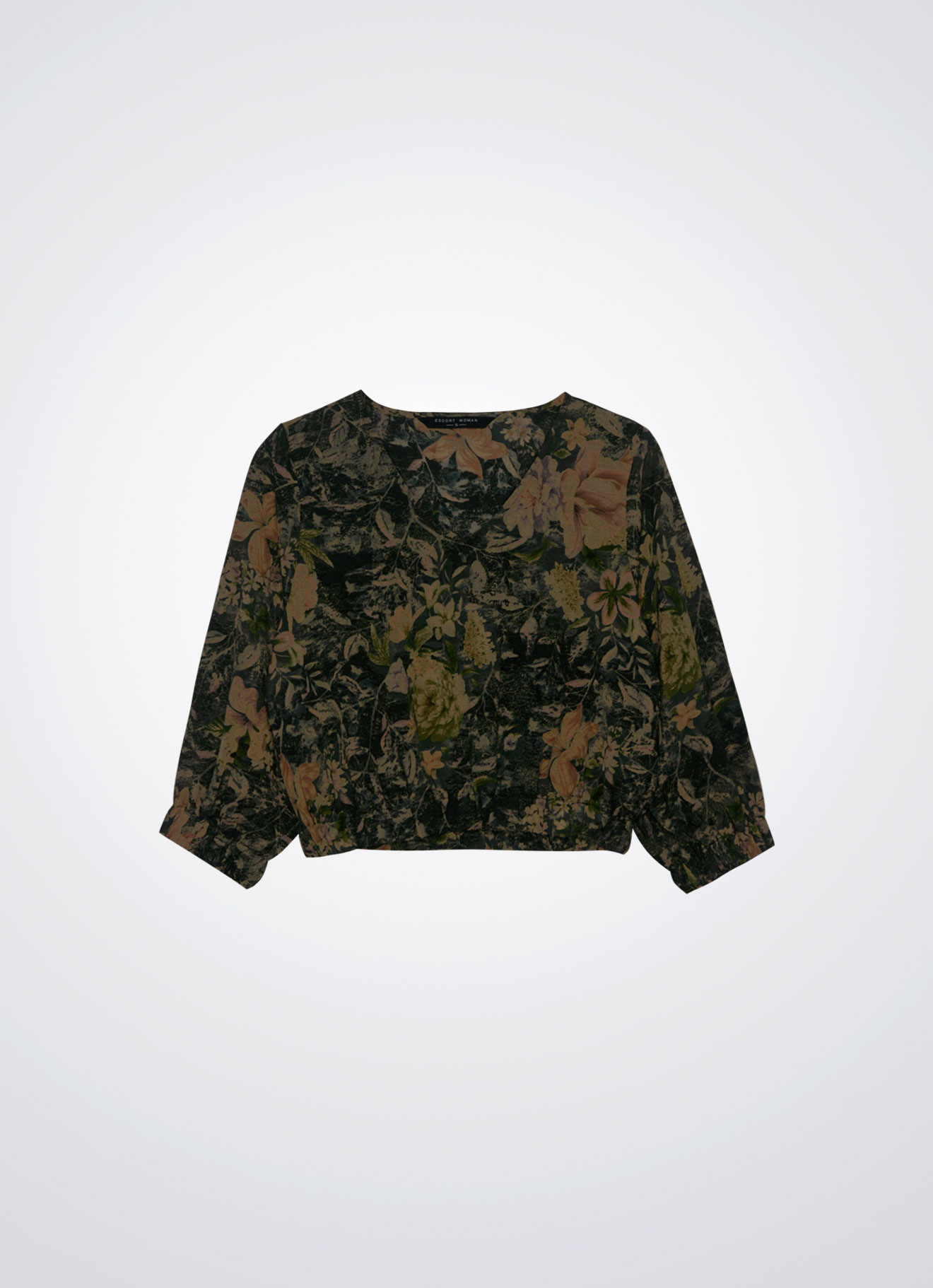 Dark-Forest by Sleeve Top