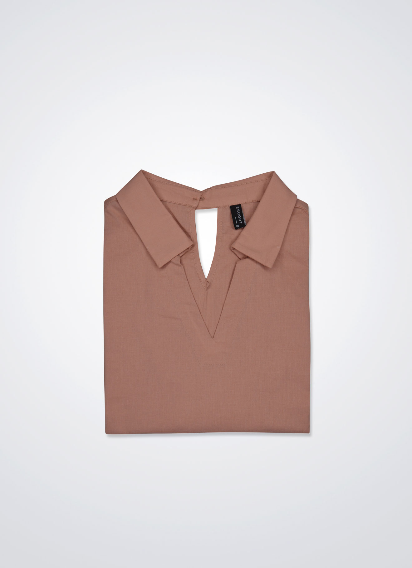 Dusty-Coral by Sleeve Blouse