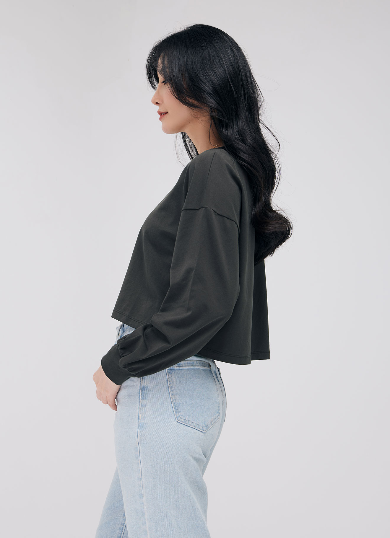 Forest-Night by Long Sleeve Top