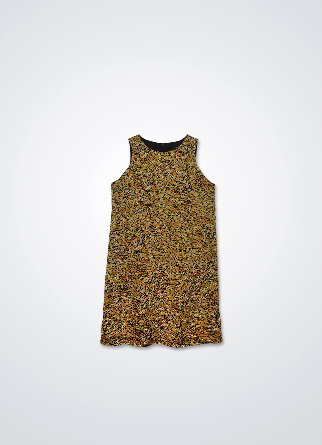 Golden-Rod by Printed Mini Dress