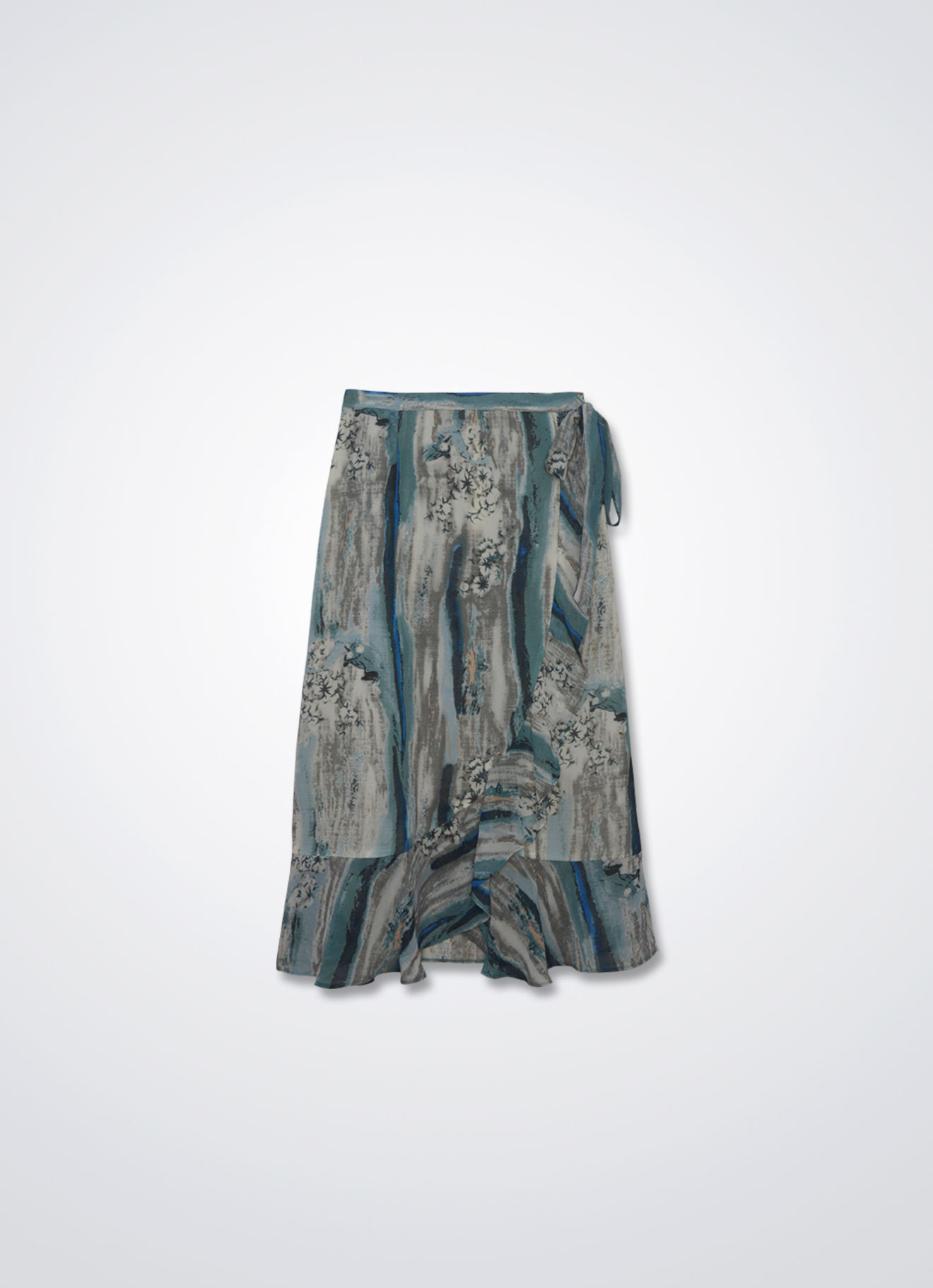 Green-Blue-Slate by Pleated Skirt