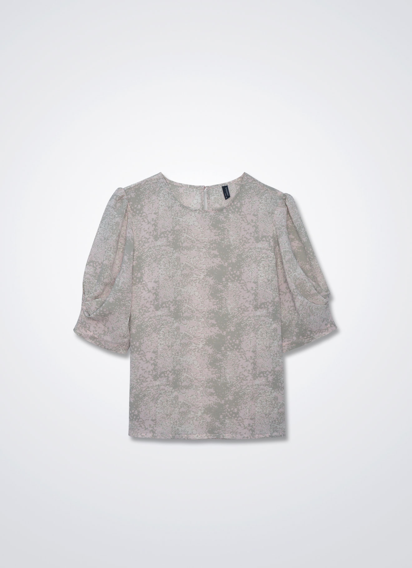 Heavenly-Pink by Floral Printed Blouse