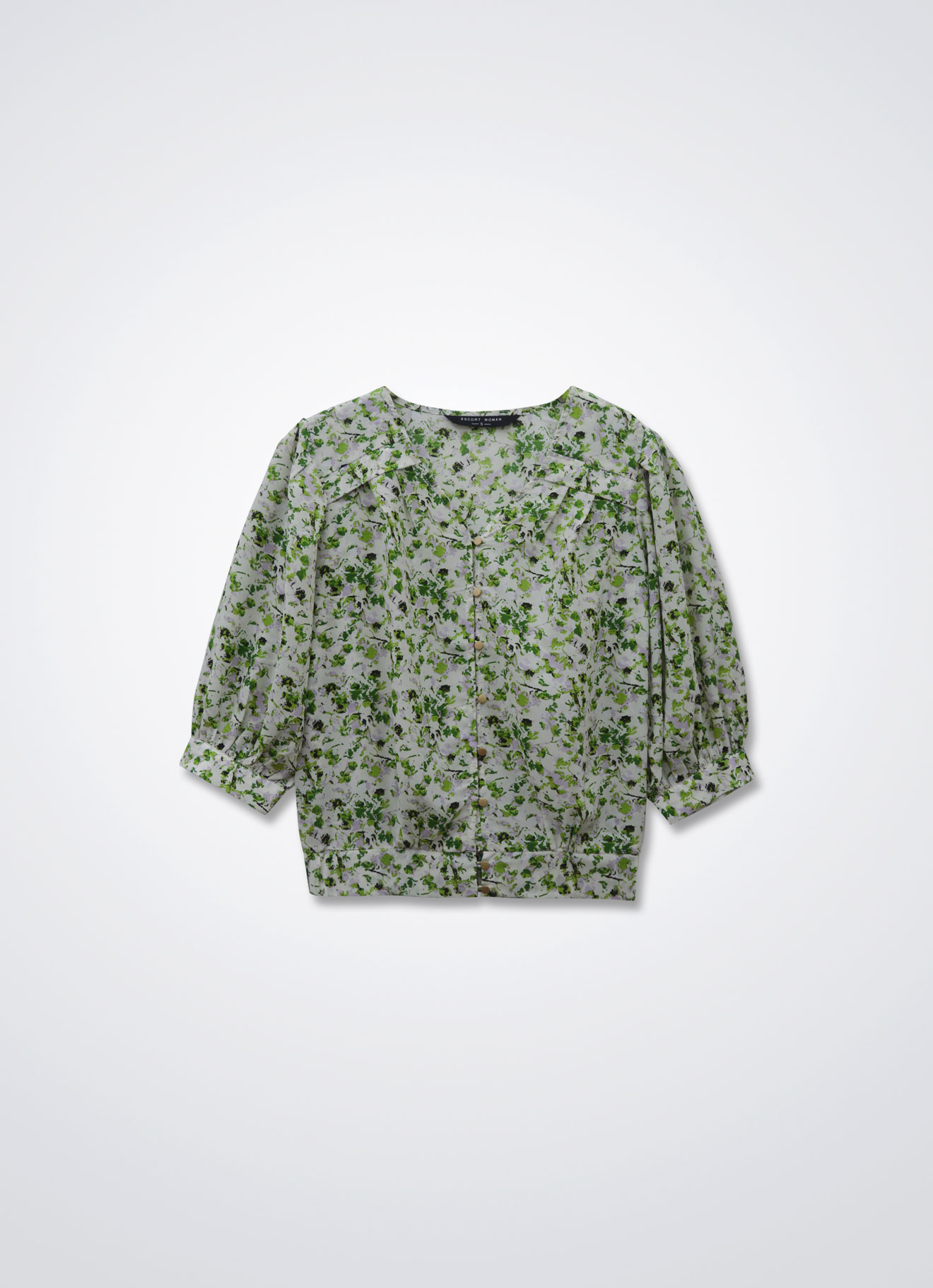 Herbal-Garden by Floral Printed Blouse