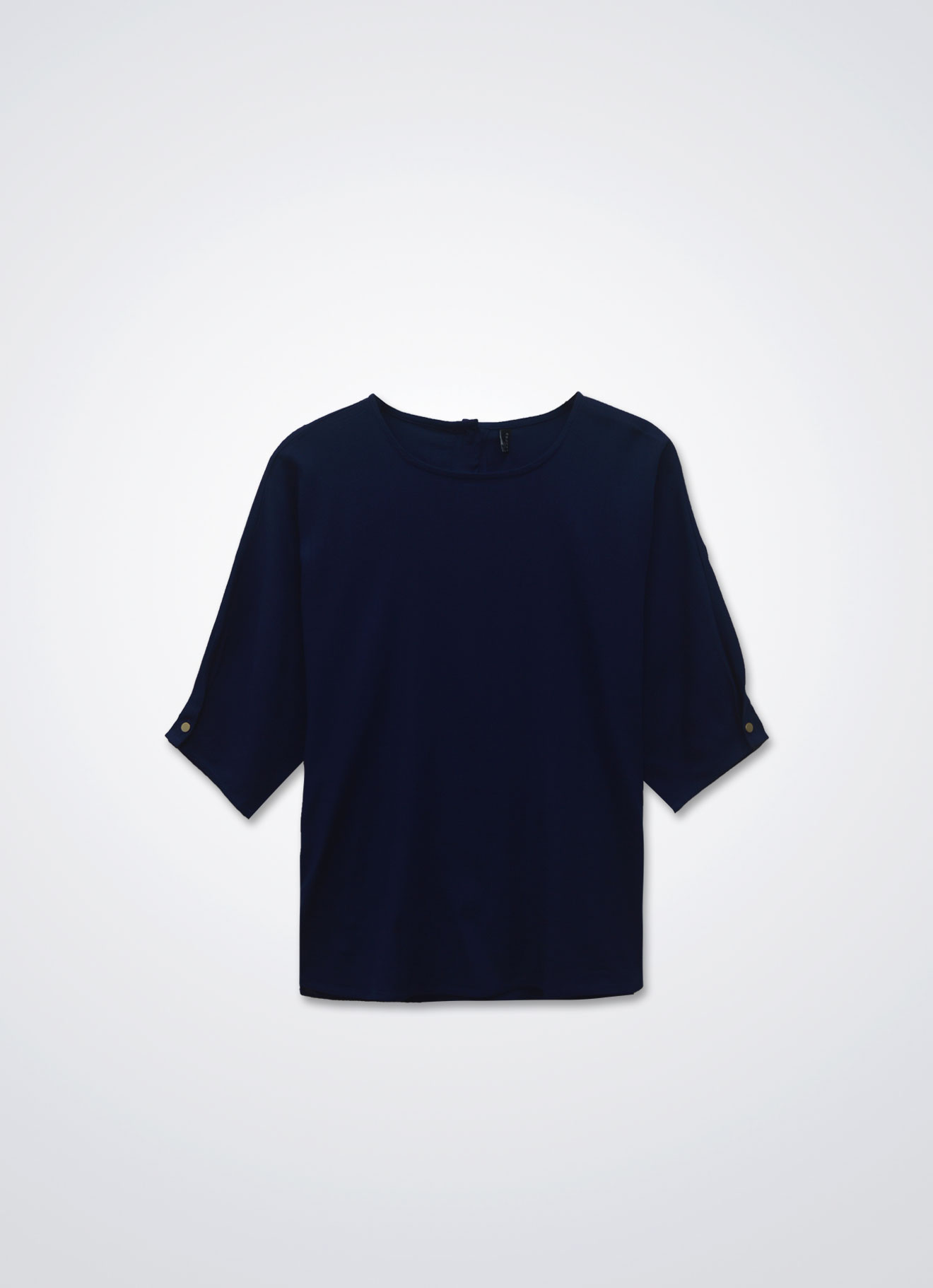 Insignia-Blue by Sleeve Blouse