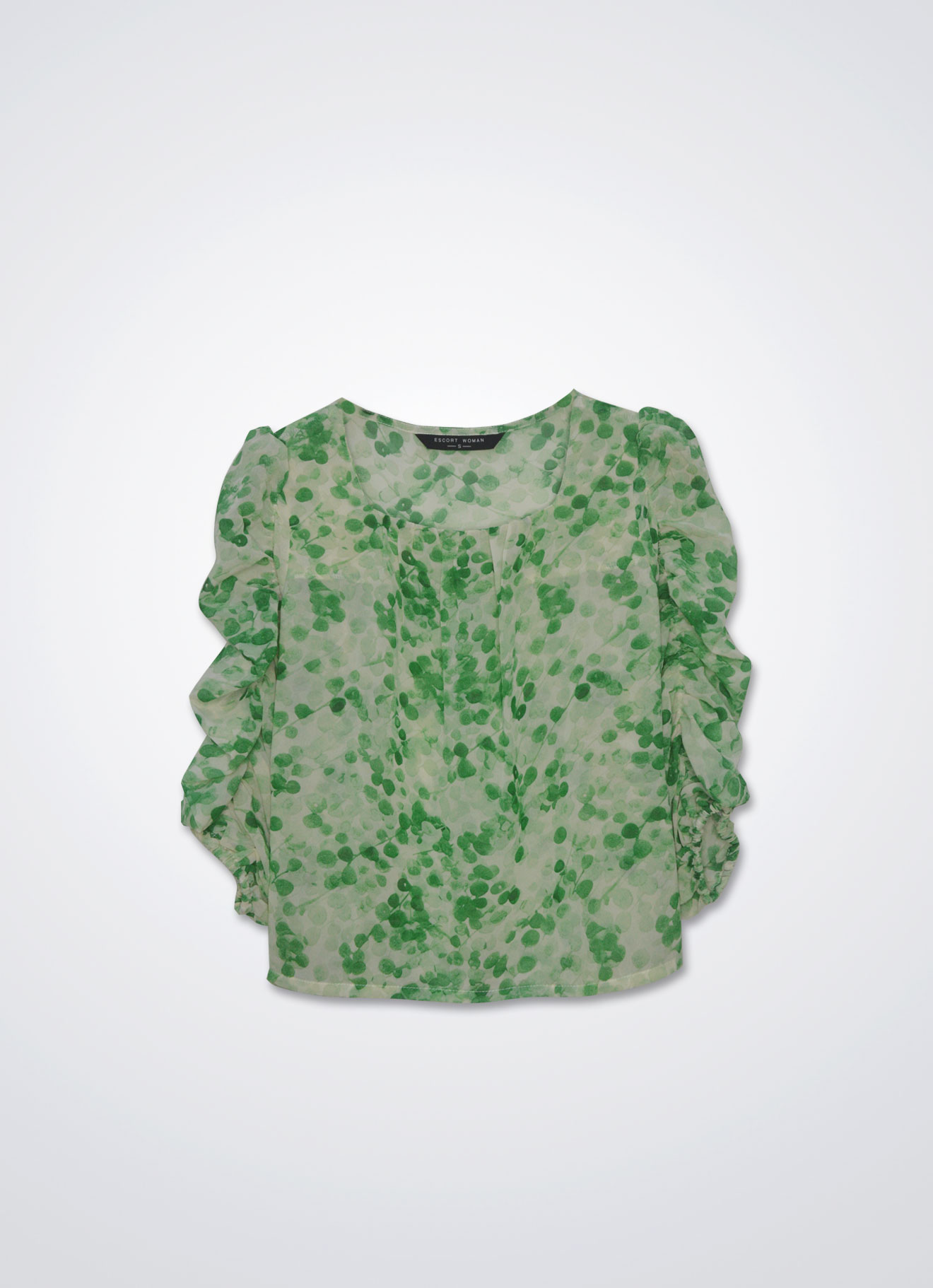 Kelly-Green by Sleeve Top