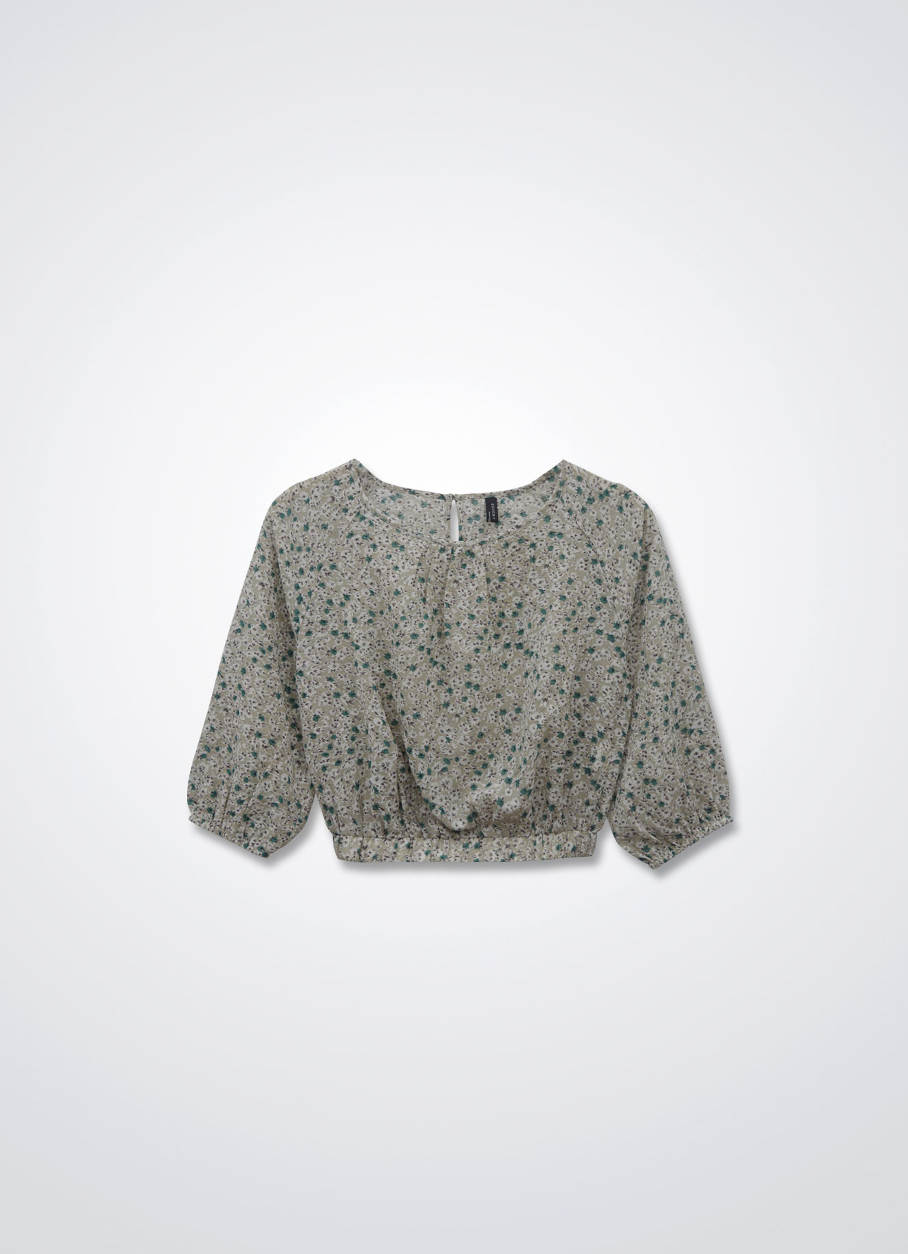 Latte' by Floral Printed Blouse