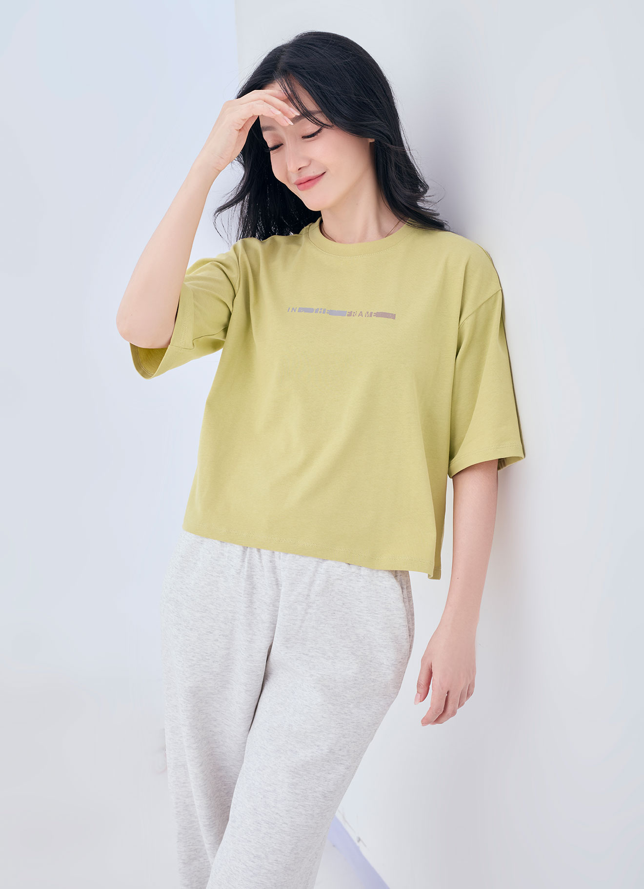 Lemon-Grass by Printed T-Shirt