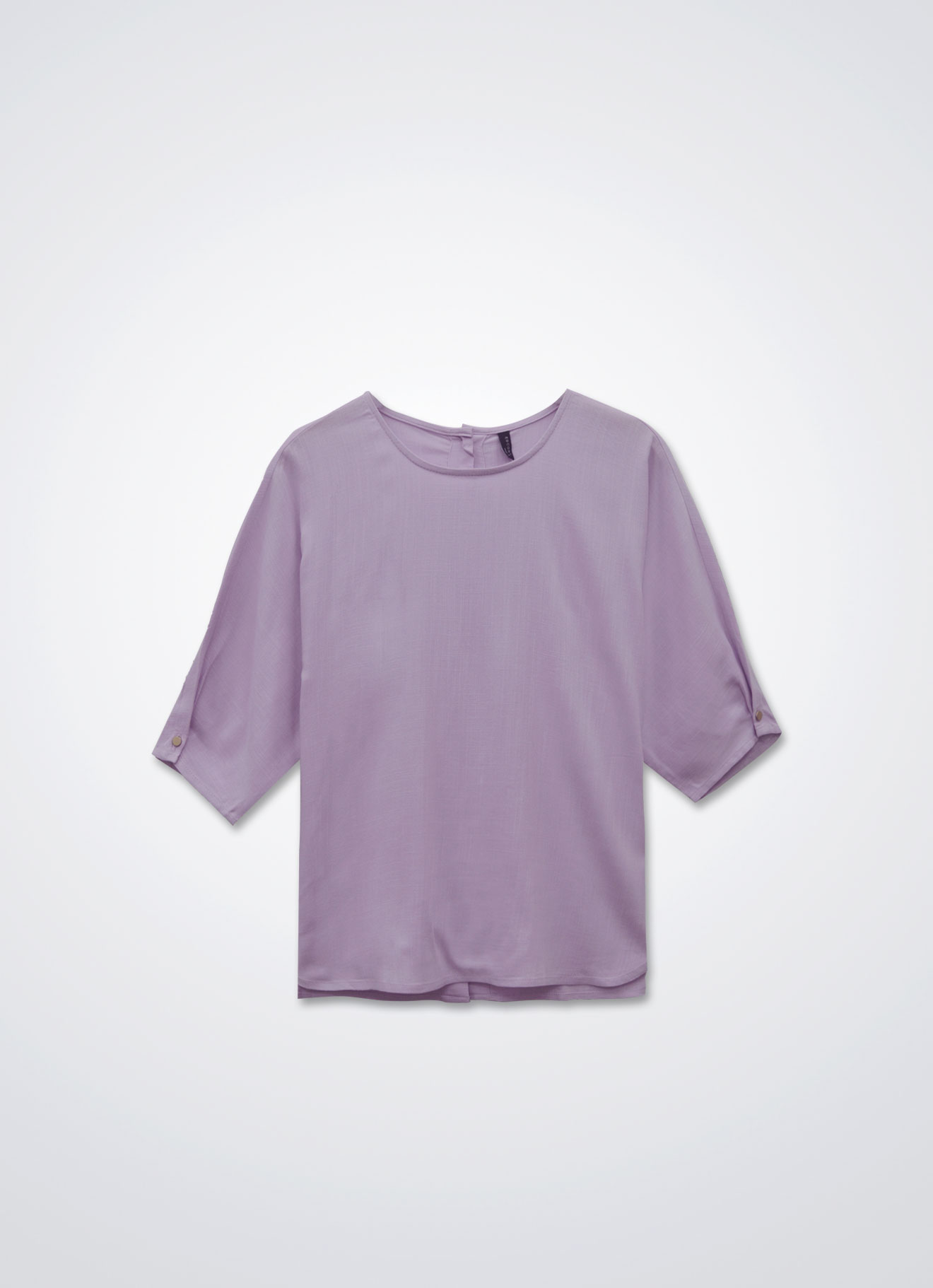 Lilac-Snow by Sleeve Blouse