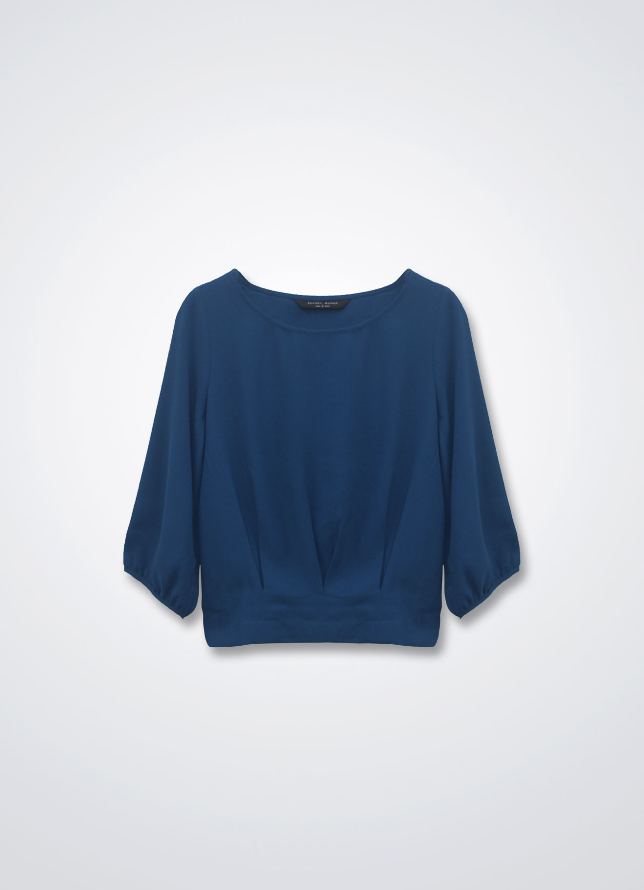 Moroccan-Blue by Sleeve Top