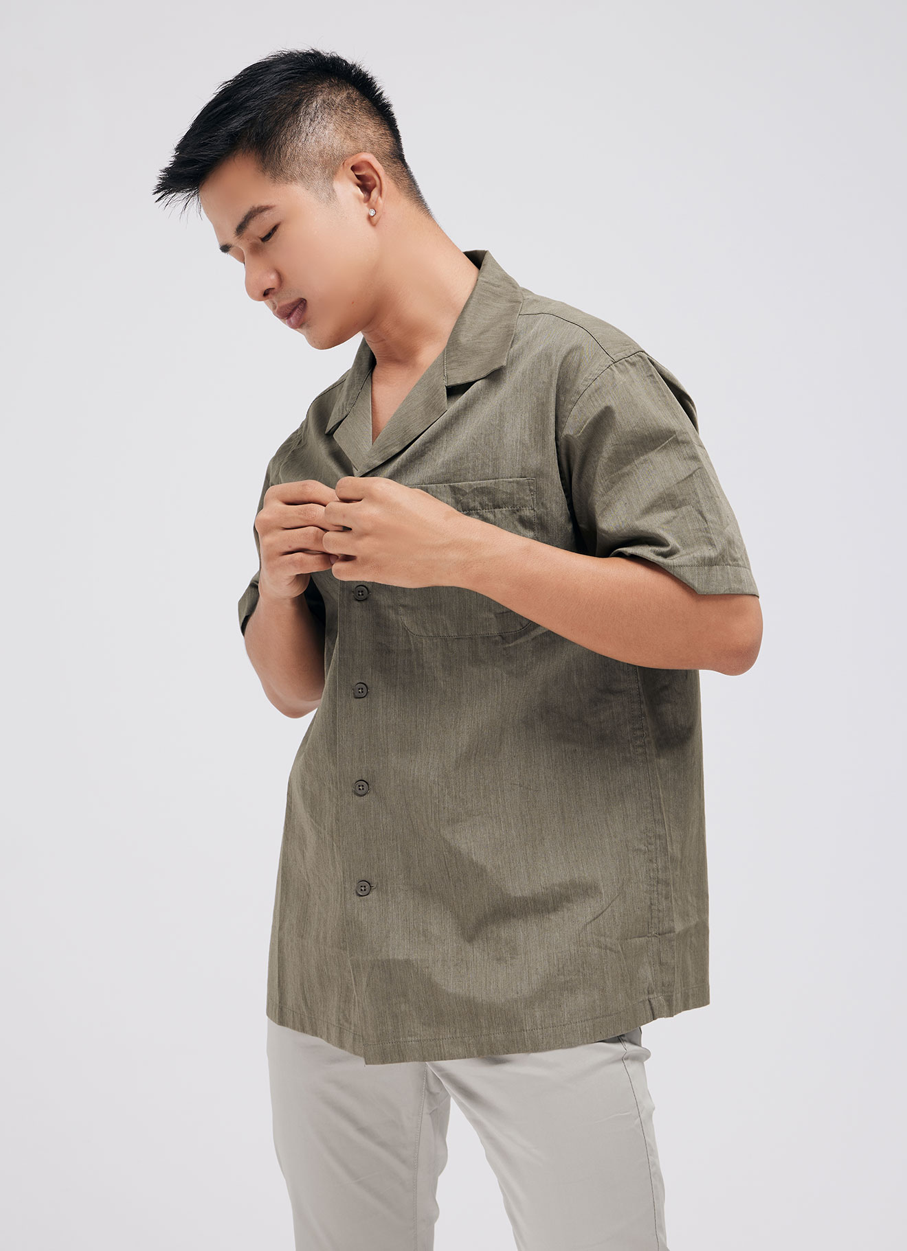 Olive-Green by Shirt