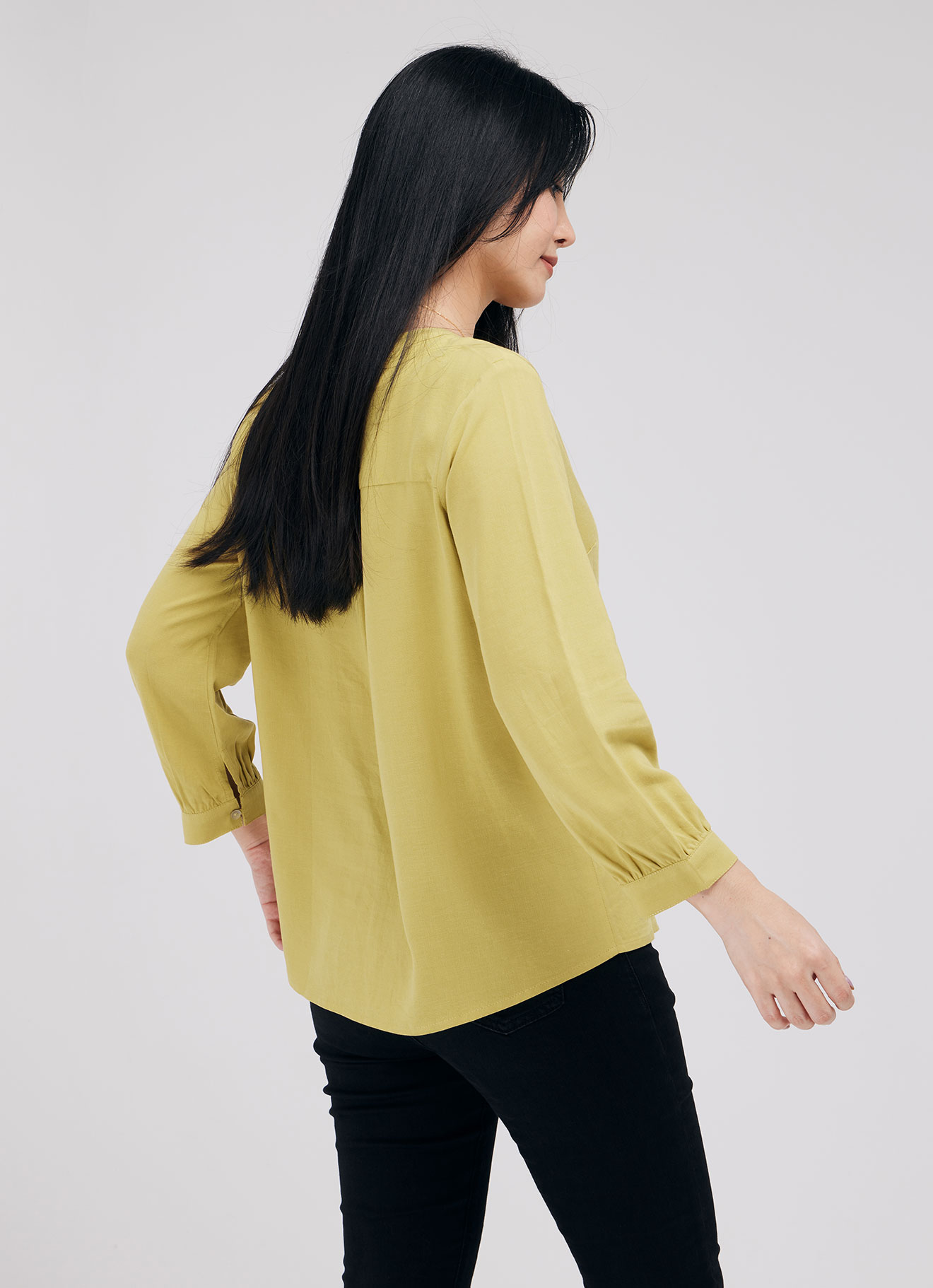 Olivenite  by Sleeve Top