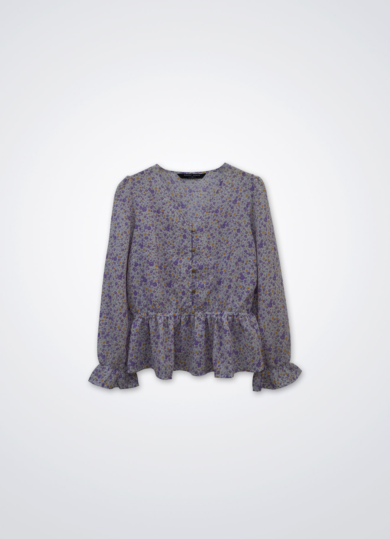 Orchid-Bloom by Long Sleeve Top