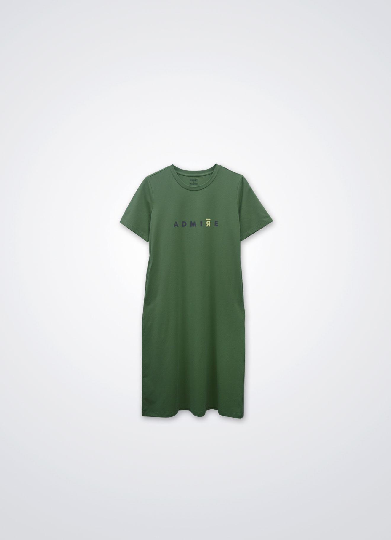 Smoke-Green by Printed Dress