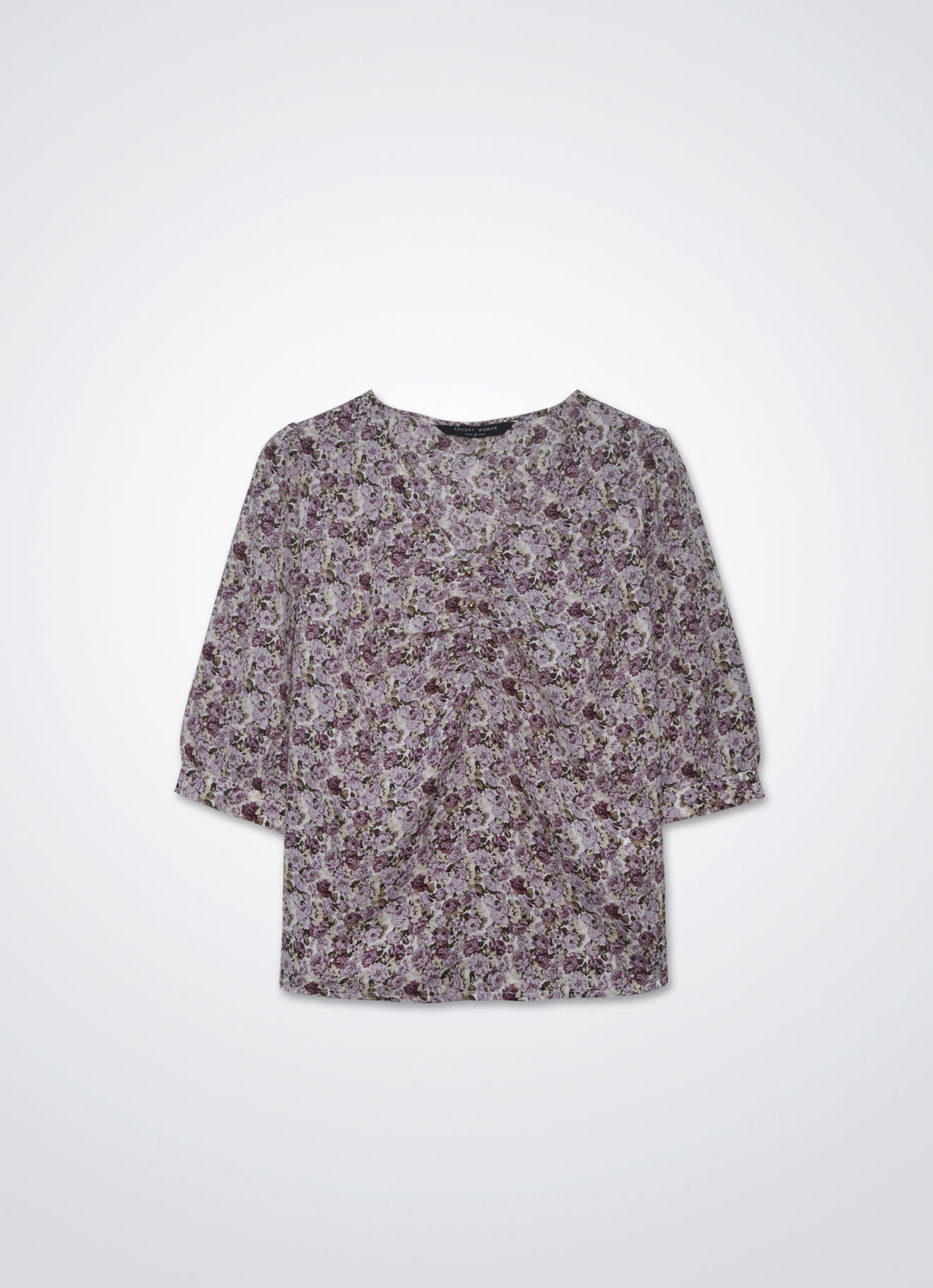 Wild-Ginger by Floral Printed Blouse