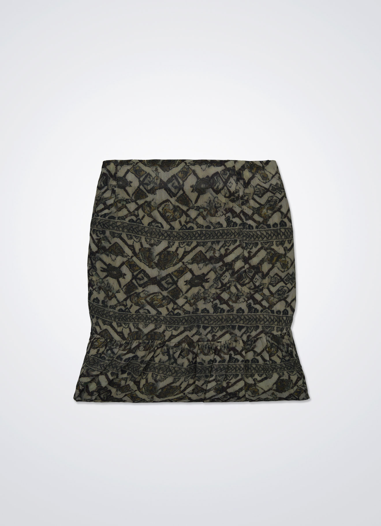 Aluminum by Maxi Skirt
