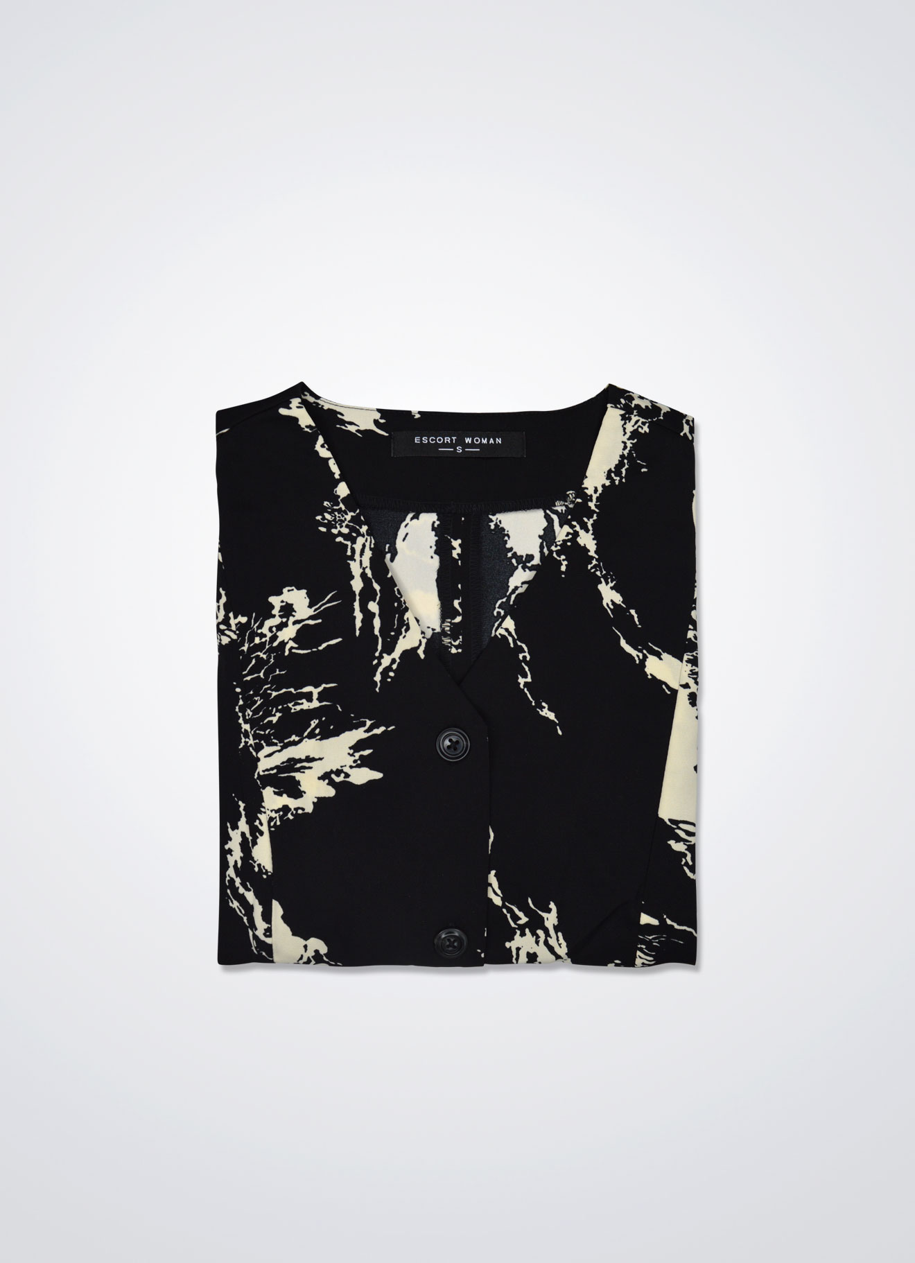 Anthracite by V-Neck Dress