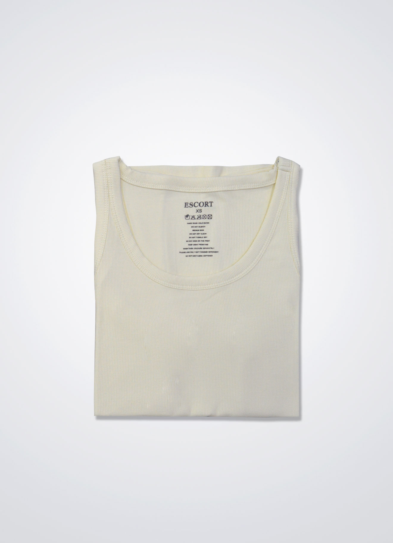 Antique-White by Sleeveless Top