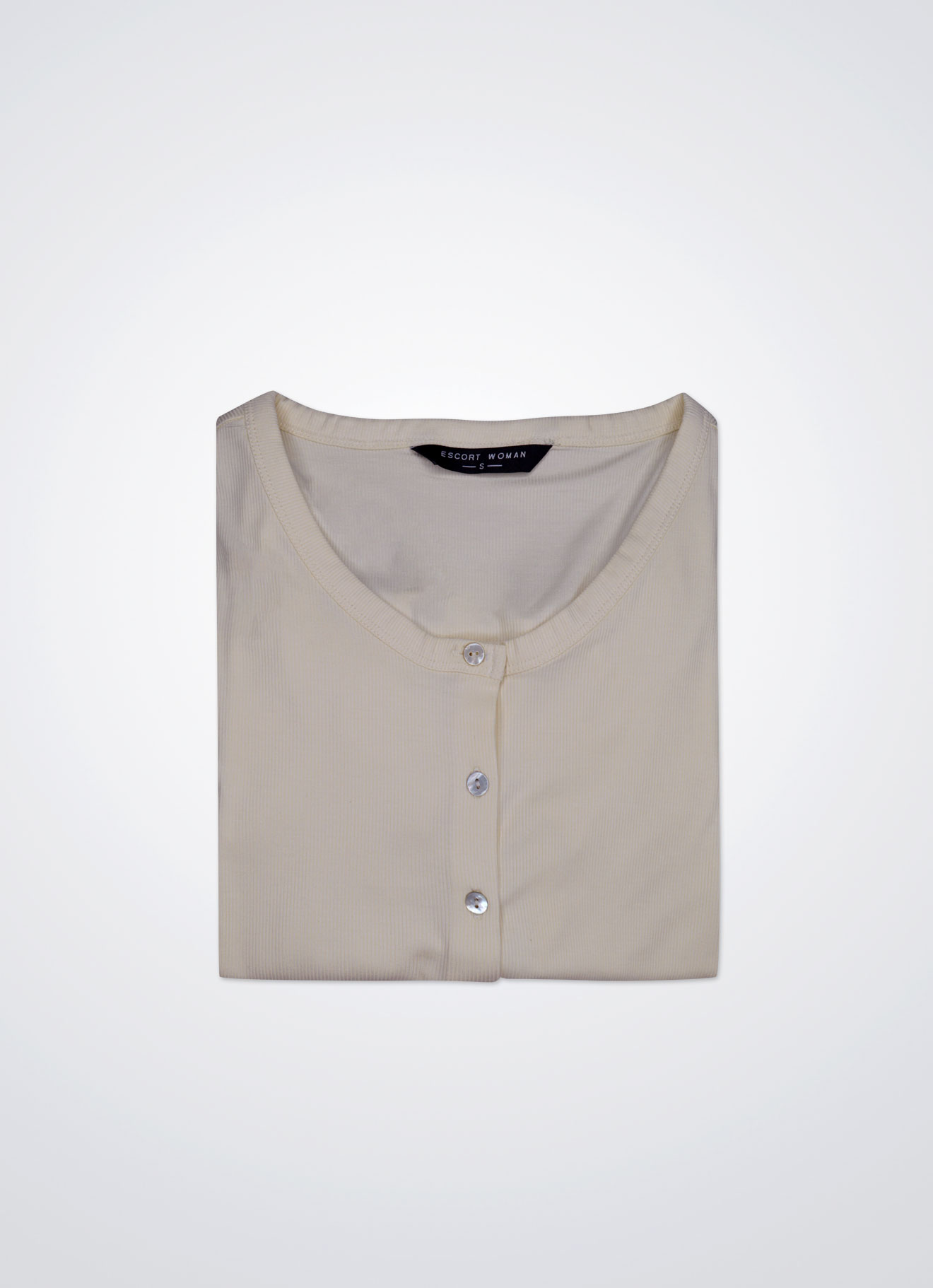 Antique-White by Long Sleeve Top