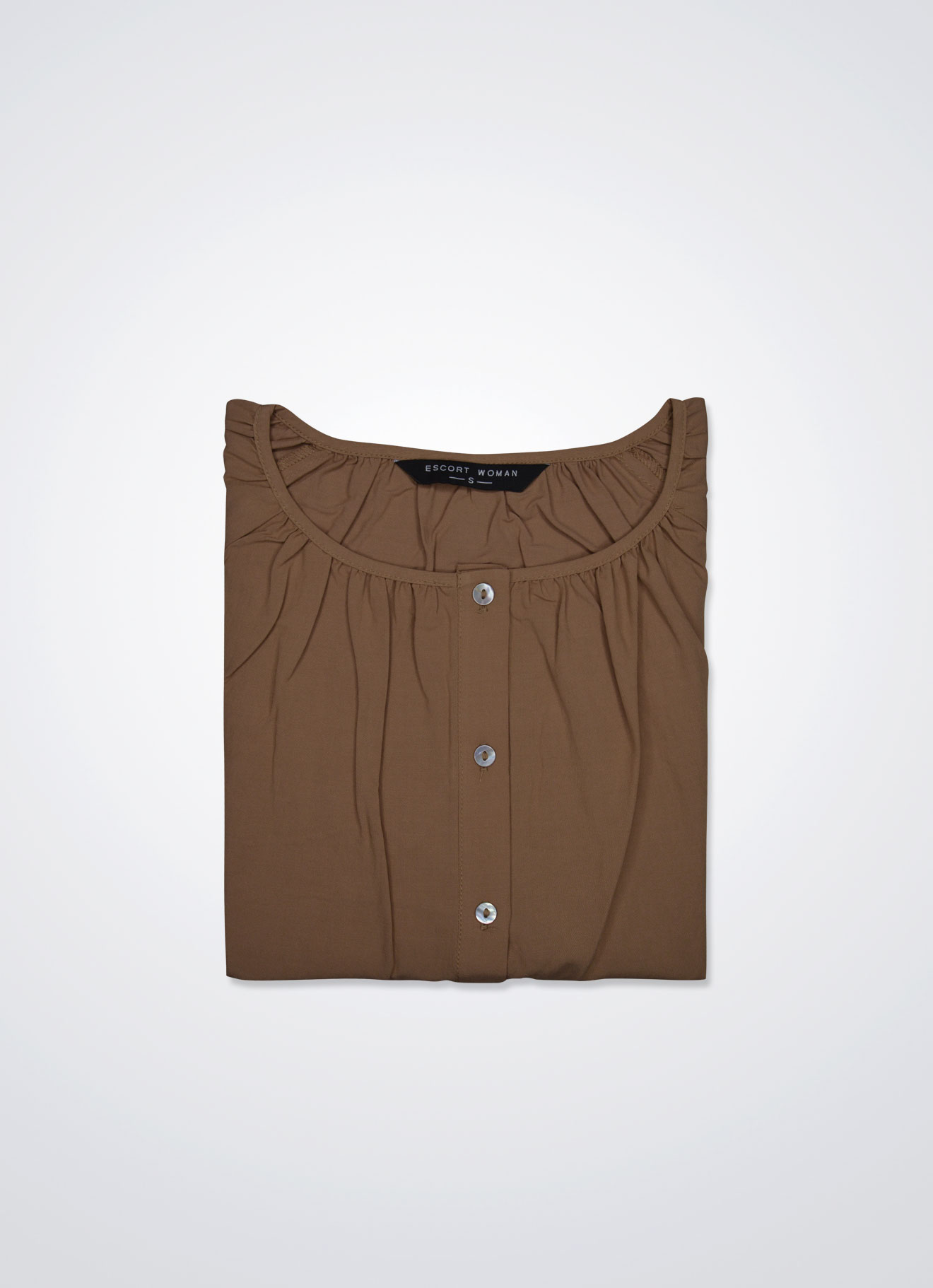 Apple-Cinnamon by Sleeve Blouse