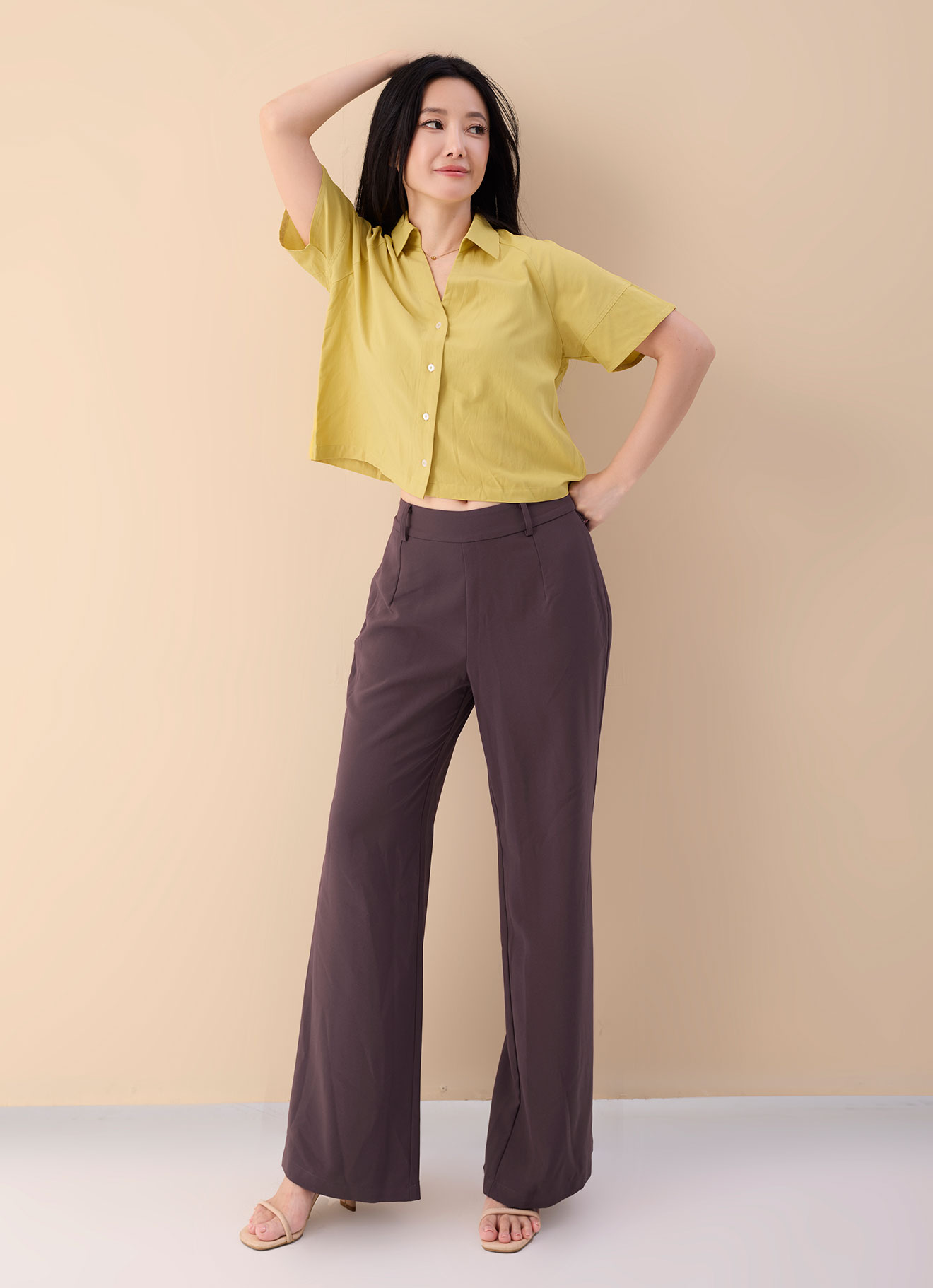 Aurora by Shirt Collor Blouse