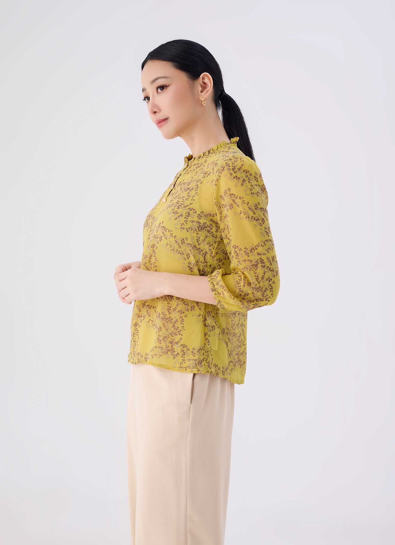 Bamboo by Printed Blouse