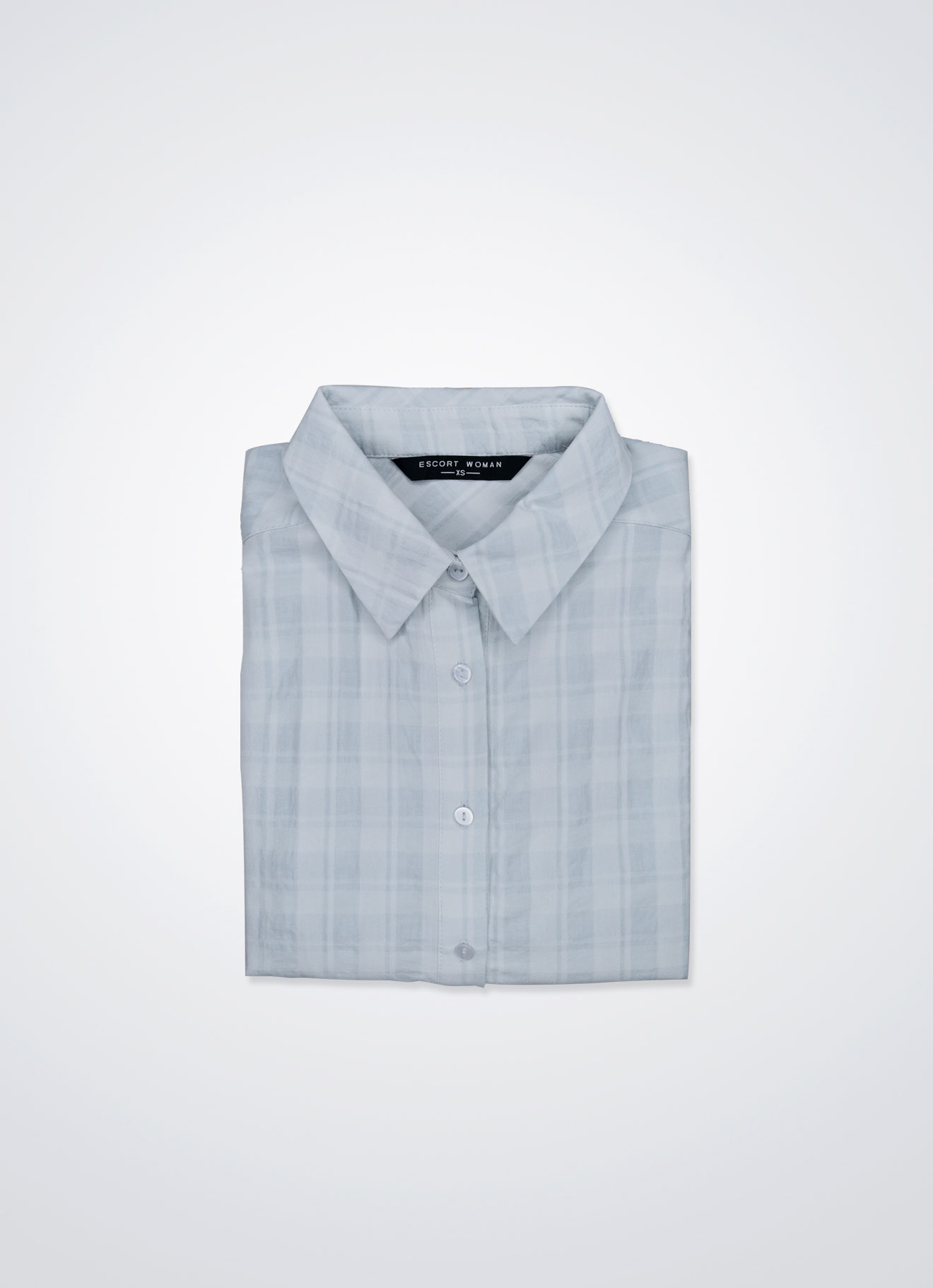 Barely-Blue by Sleeve Blouse