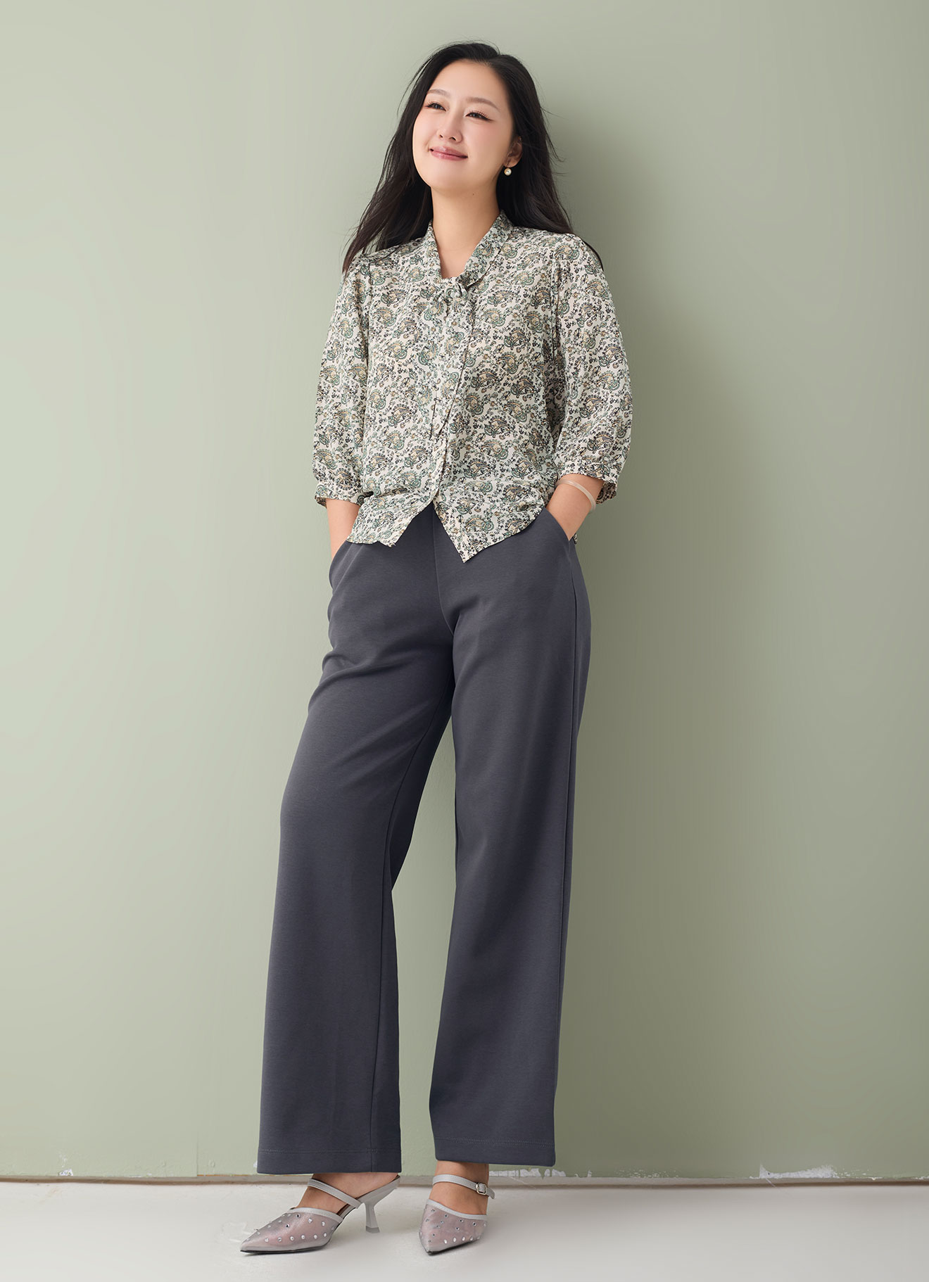 Birch by Printed Blouse