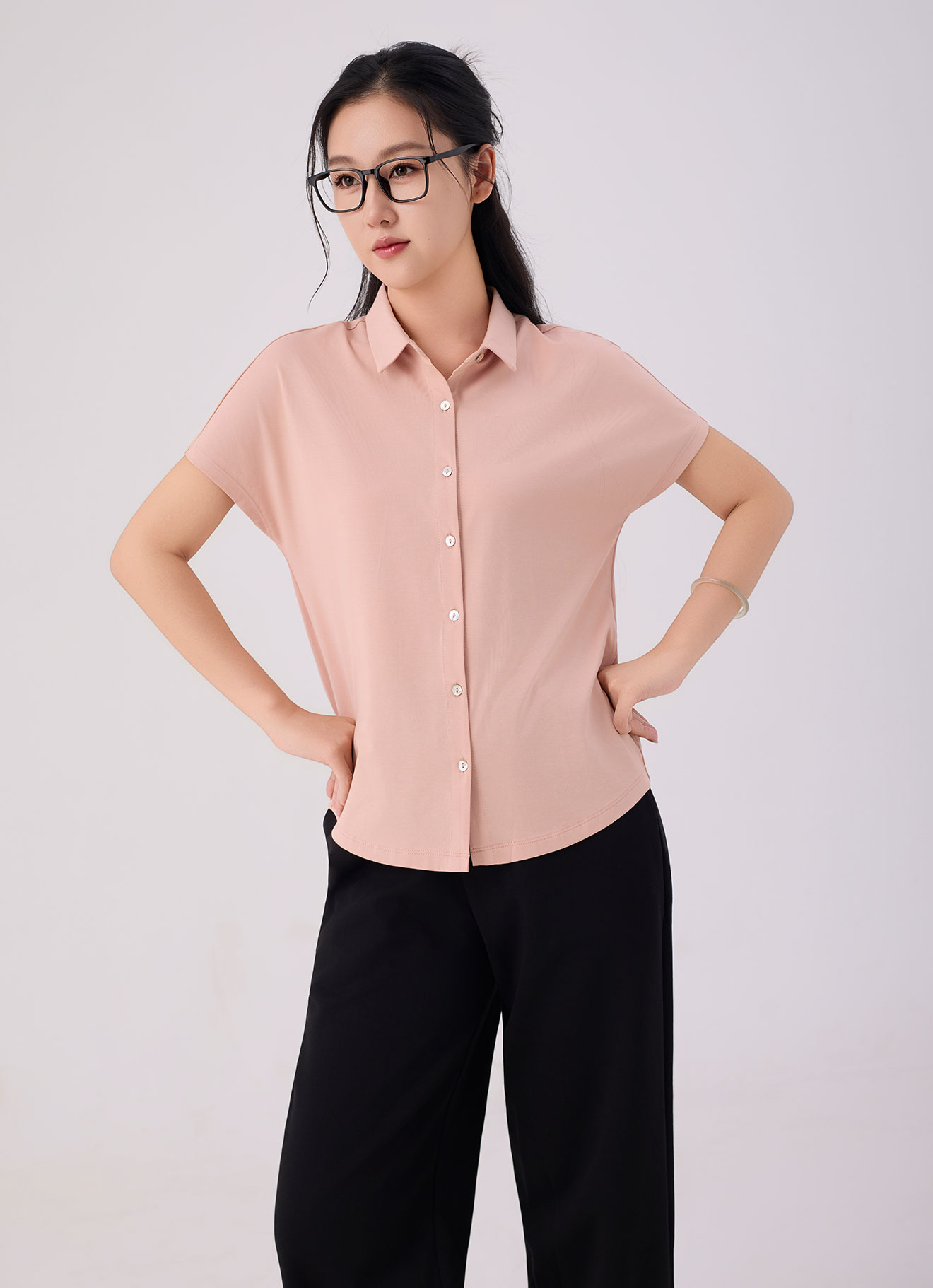 Bisque by Sleeve Shirt