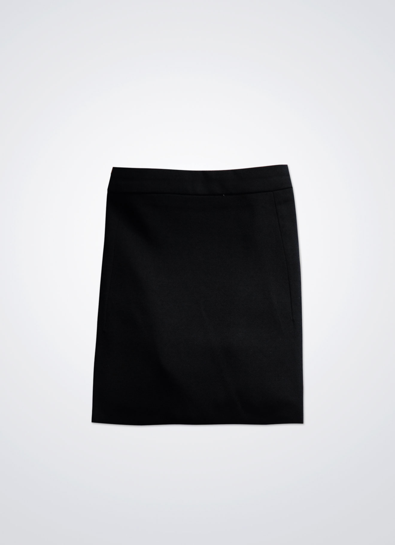 Black by SKIRT WITH SLITS