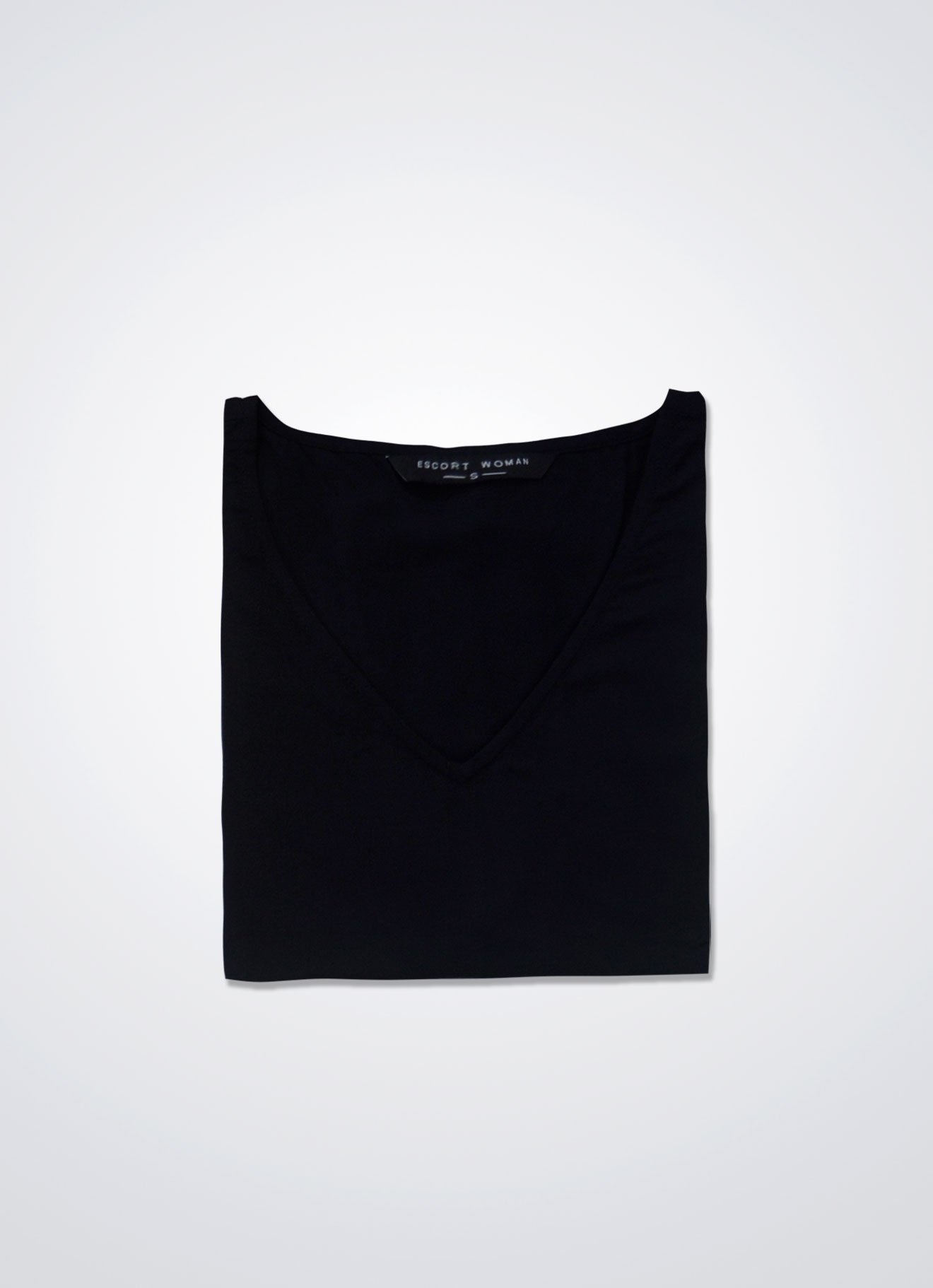 Black by V-Neck Top