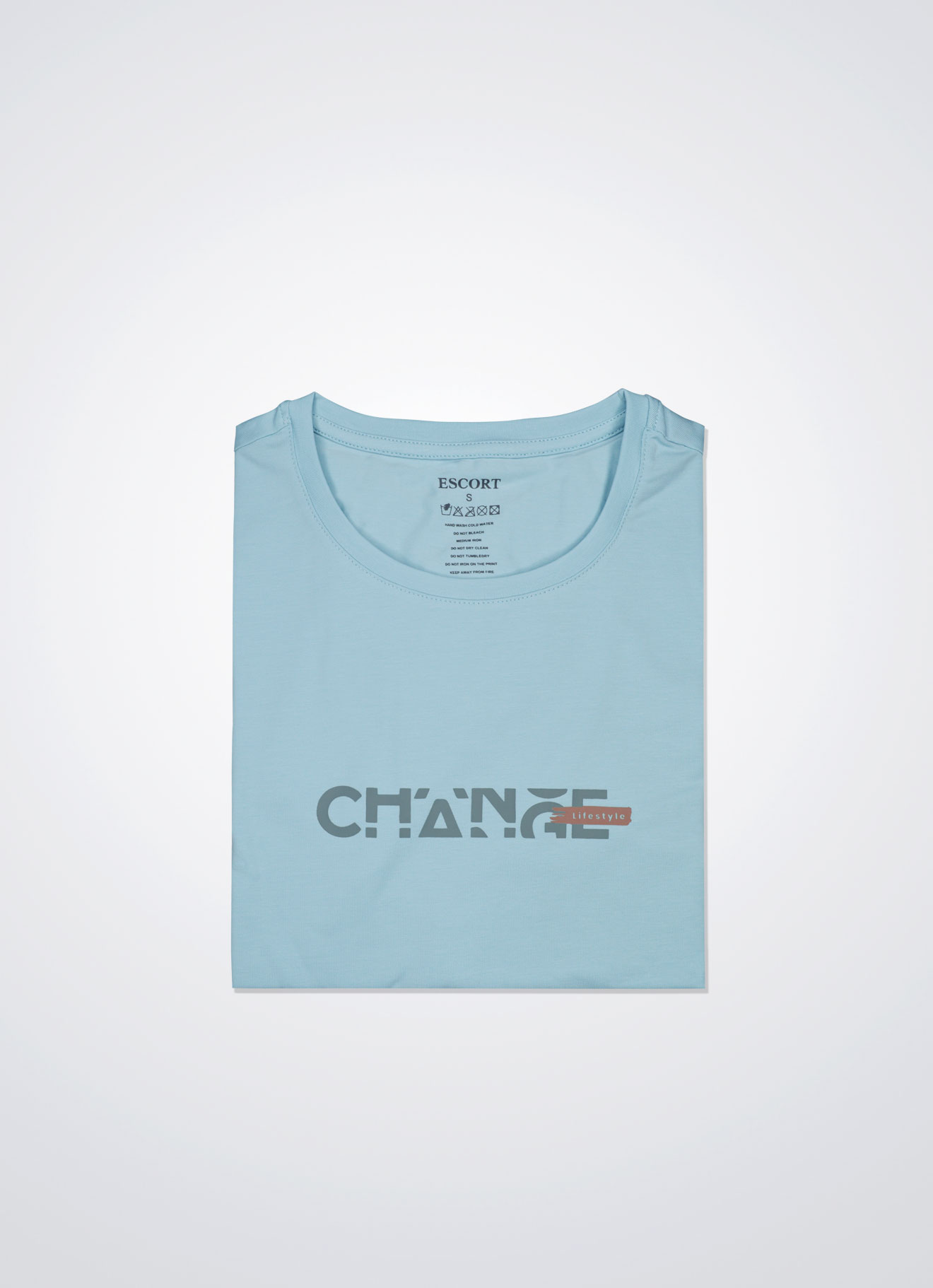 Blue-Glow by Printed Top