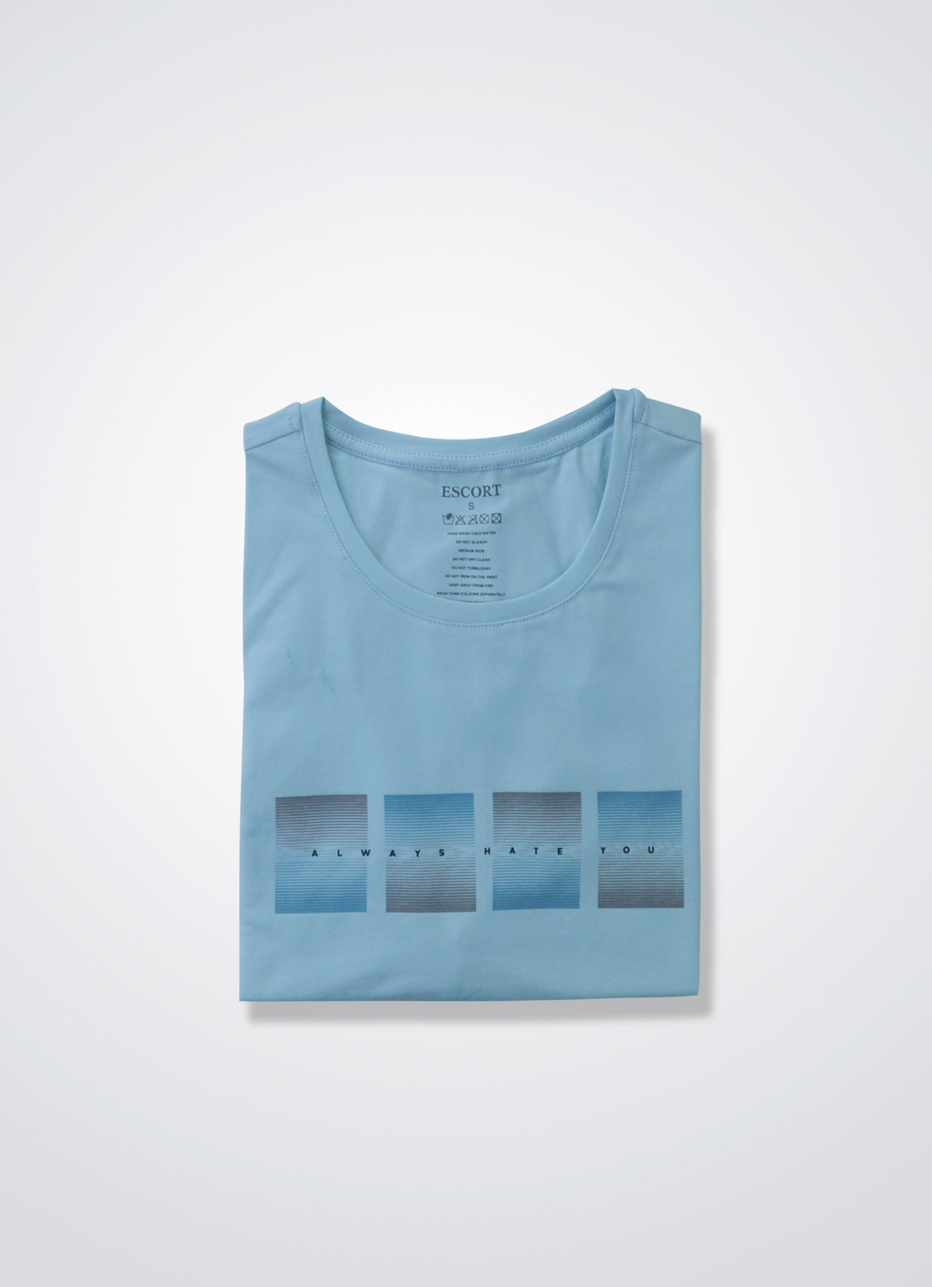 Blue-Glow by Printed Top