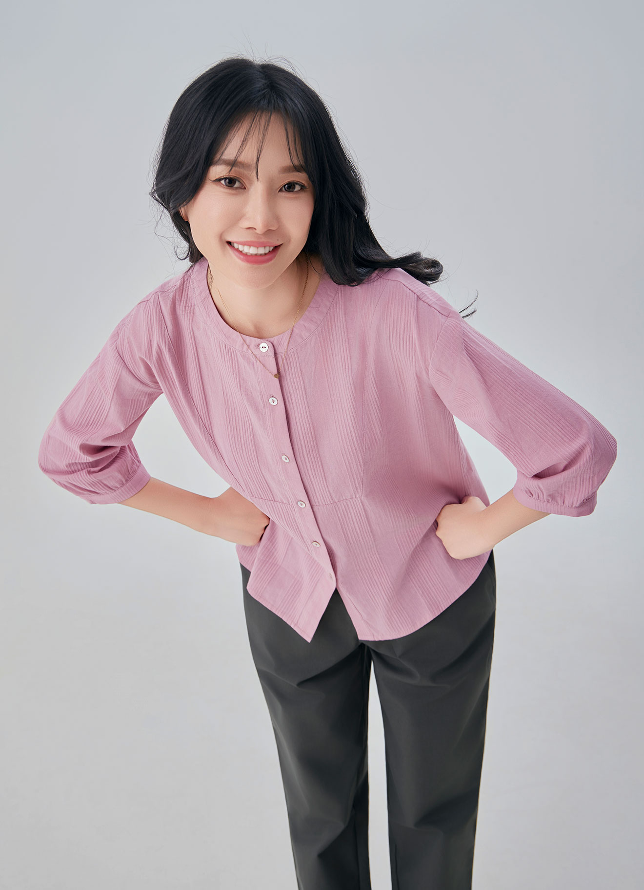 Blush by Sleeve Blouse