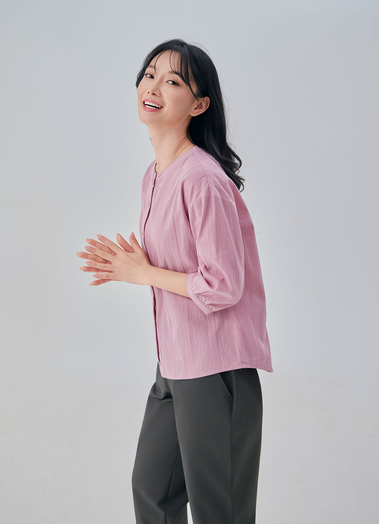 Blush by Sleeve Blouse