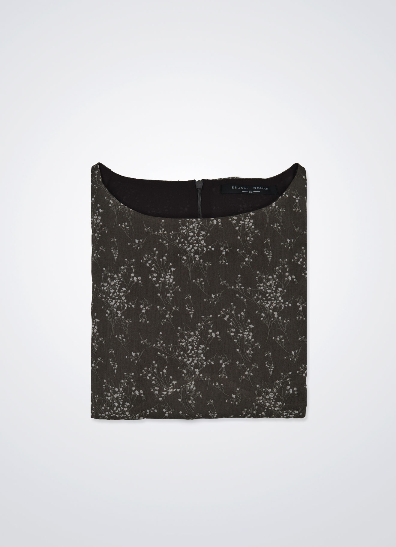 Bungee-Cord by Floral Sleeveless Ruffle Dress