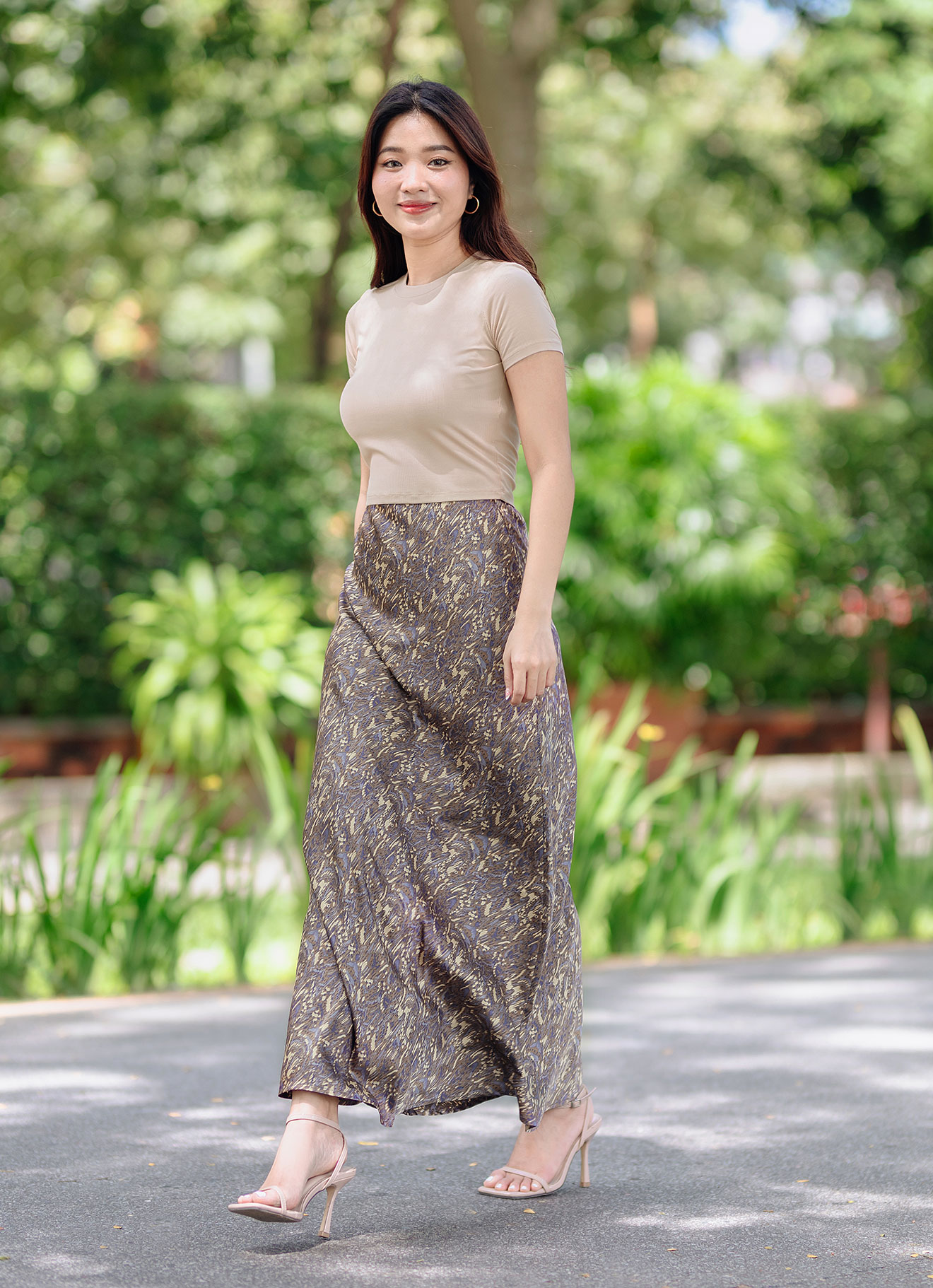 Butternut by Printed Skirt