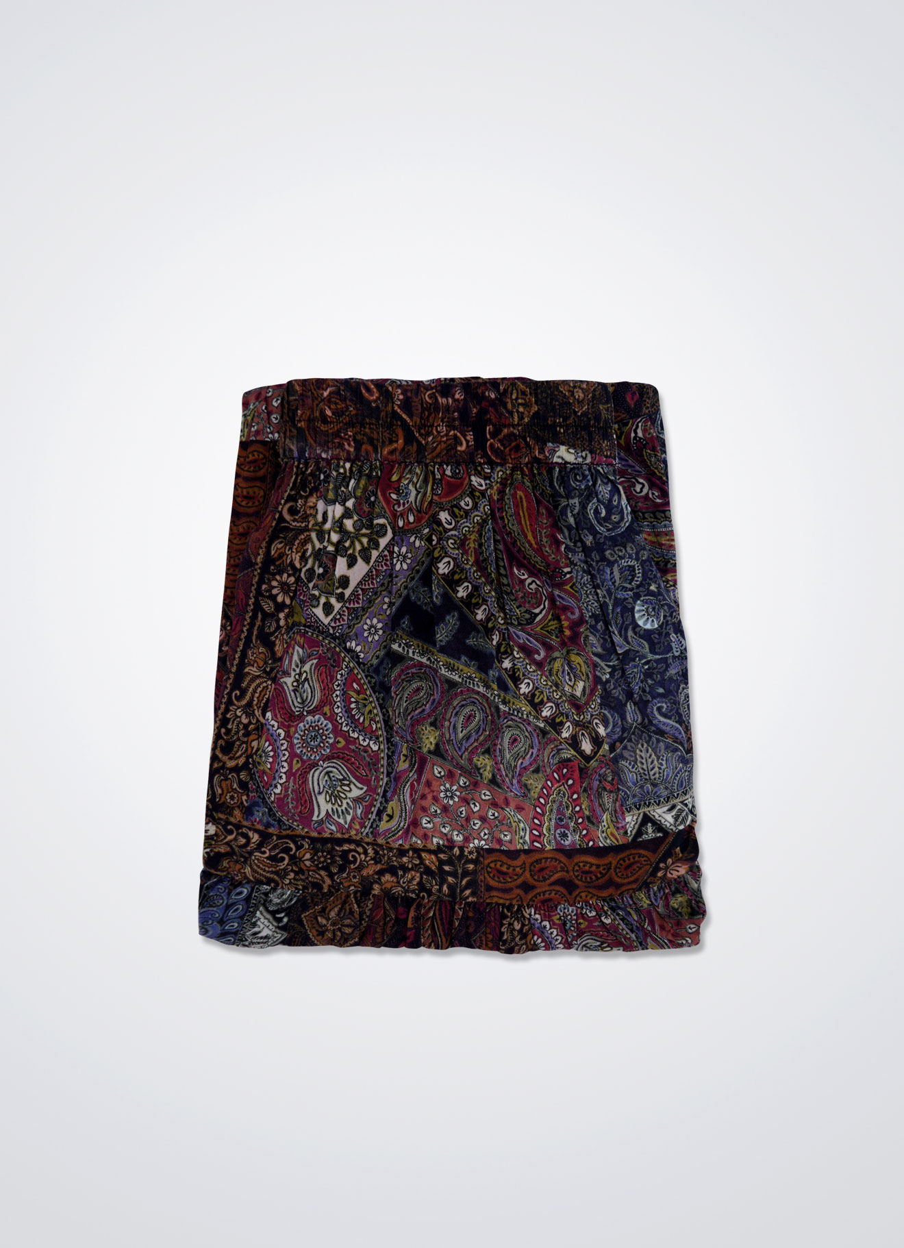 Cardinal by Elastic-Waist Maxi Skirt