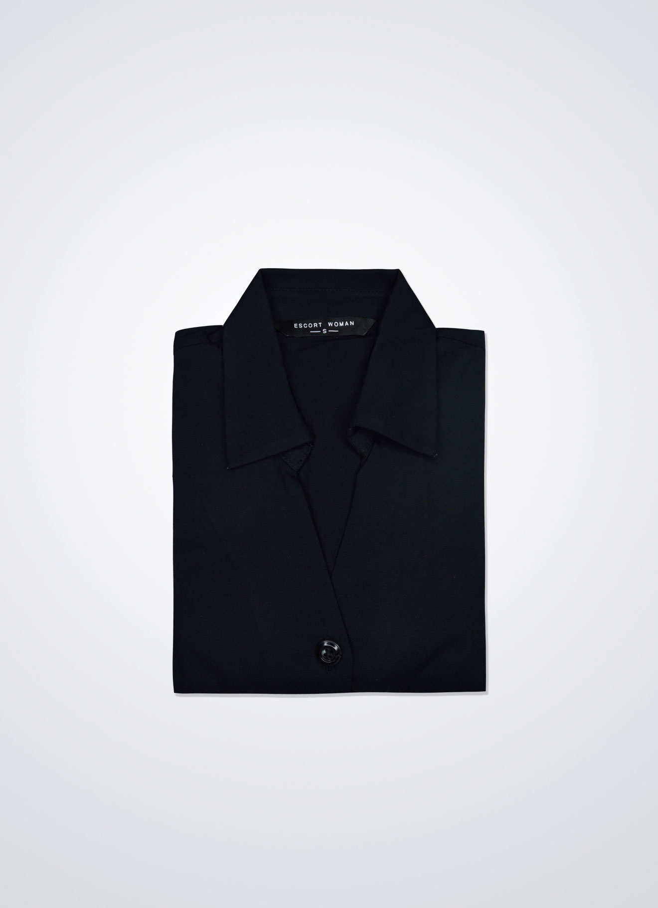 Caviar by Shirt Collar Dress with Belt