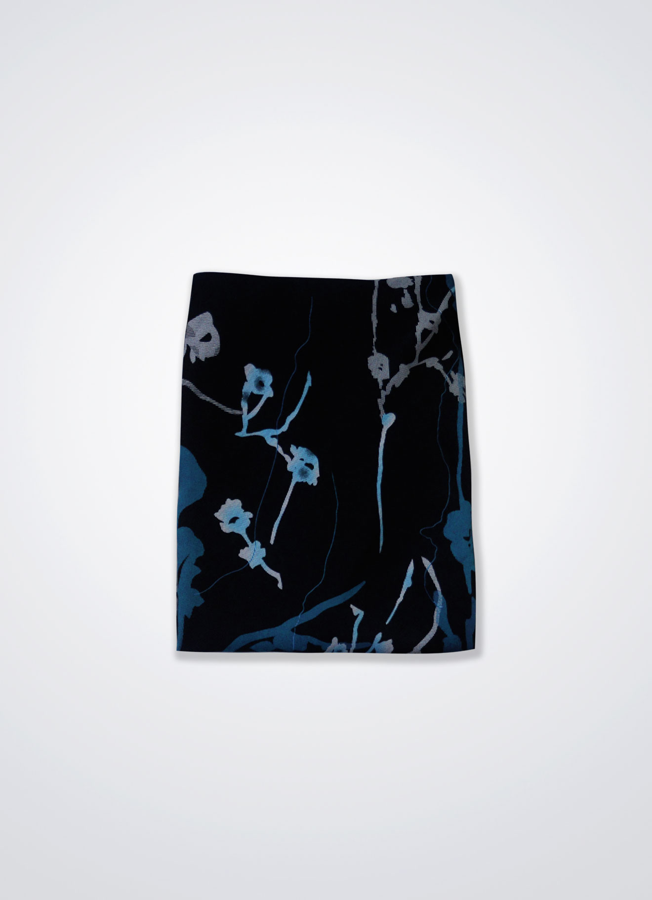 Caviar by Printed Skirt