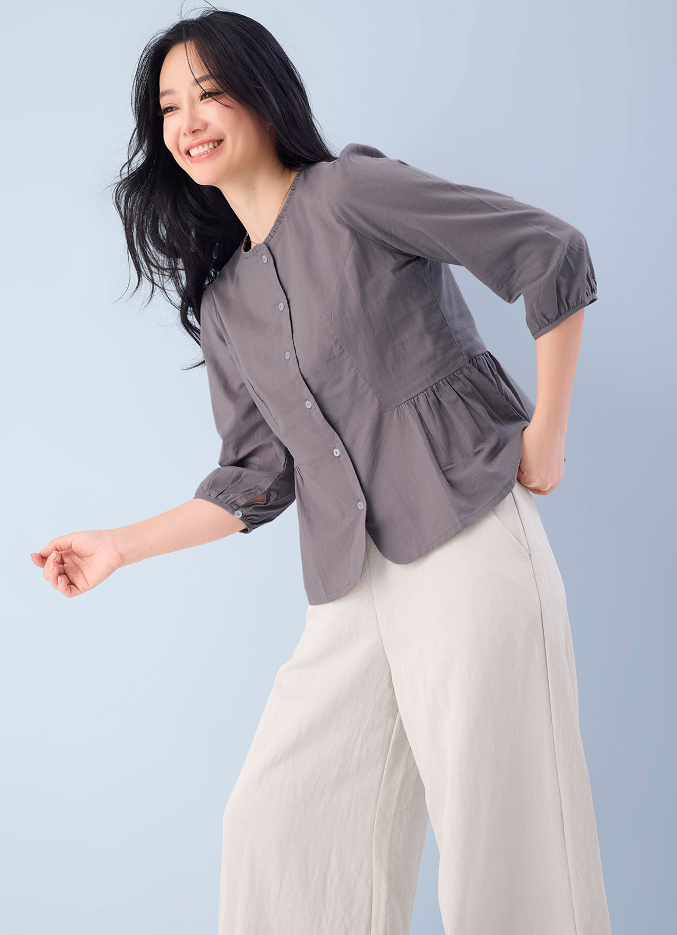 Cinder by Sleeve Blouse